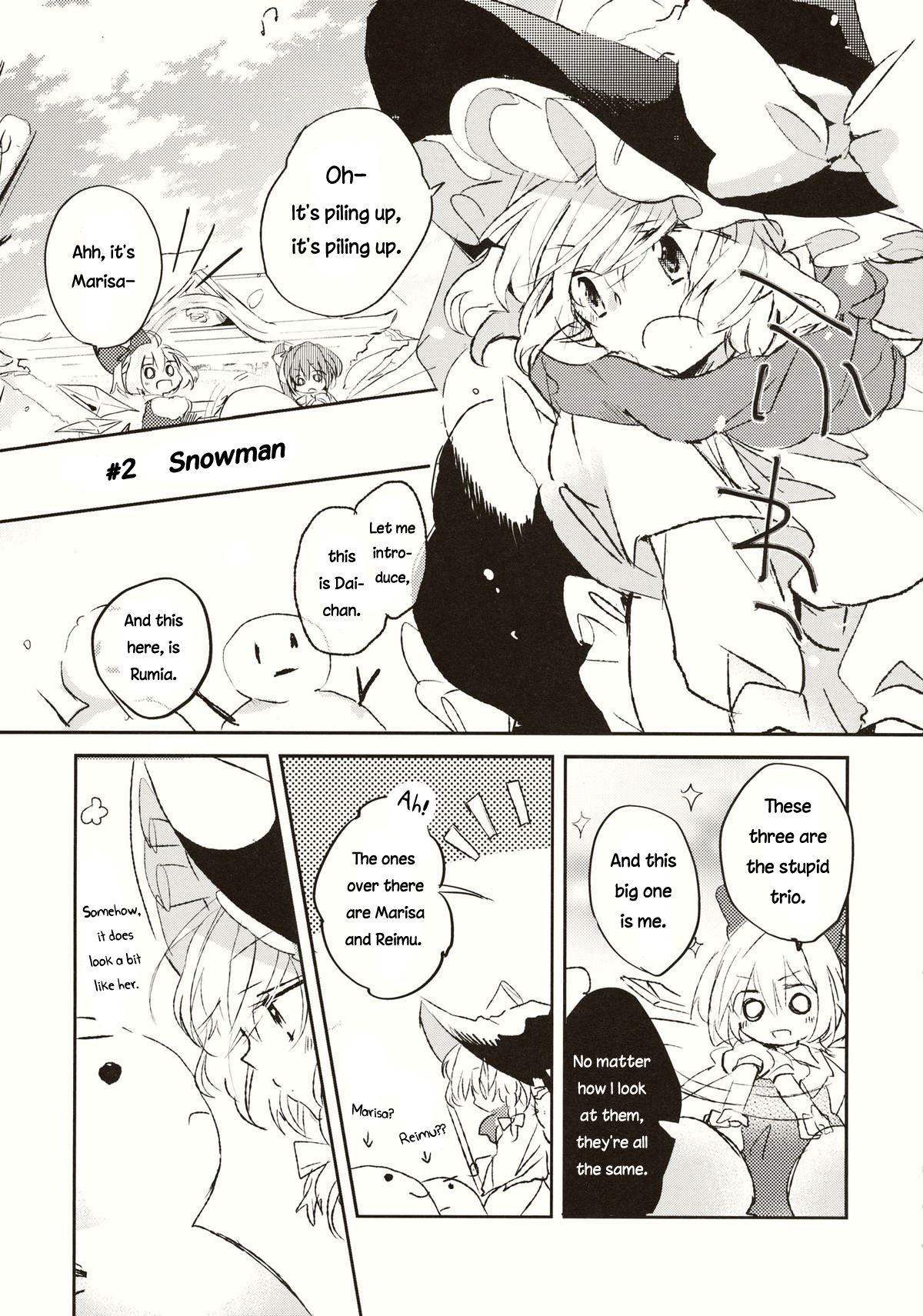 Touhou - Koigokoro to Hoshi (Doujinshi) Tadashii Fuyu no Sugoshikata 第6页