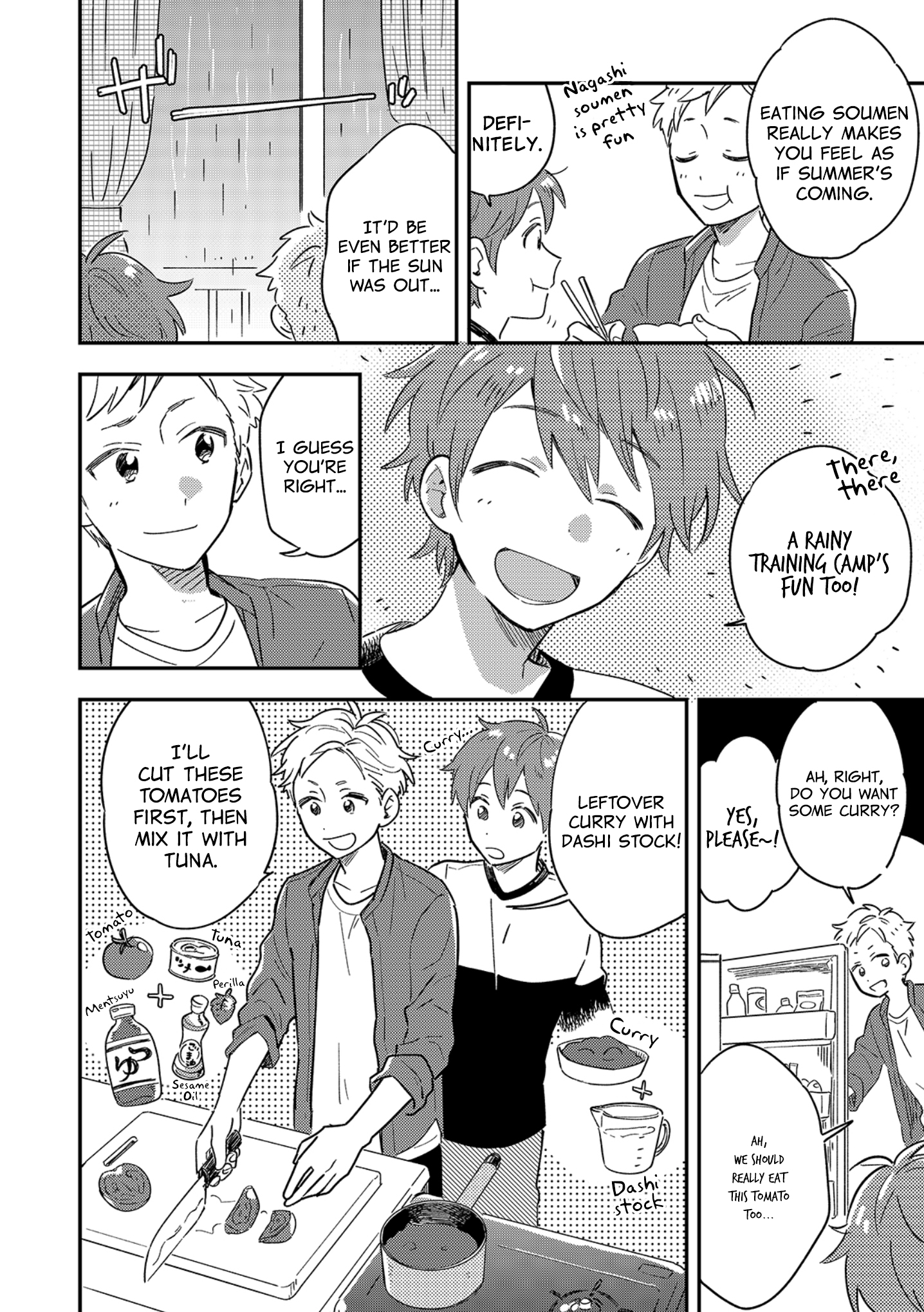Danshi Koukousei wa Kyou mo Onaka ga Suiteiru 第8页