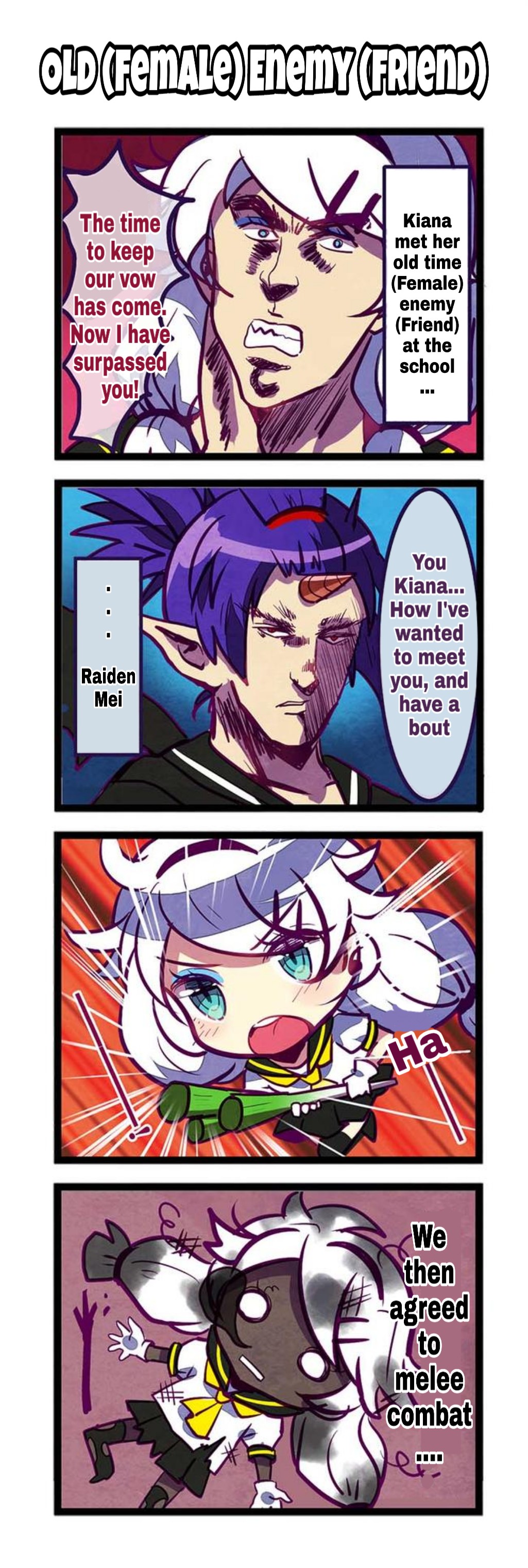 Houkai Gakuen 4-Koma Ch. 3 第1页