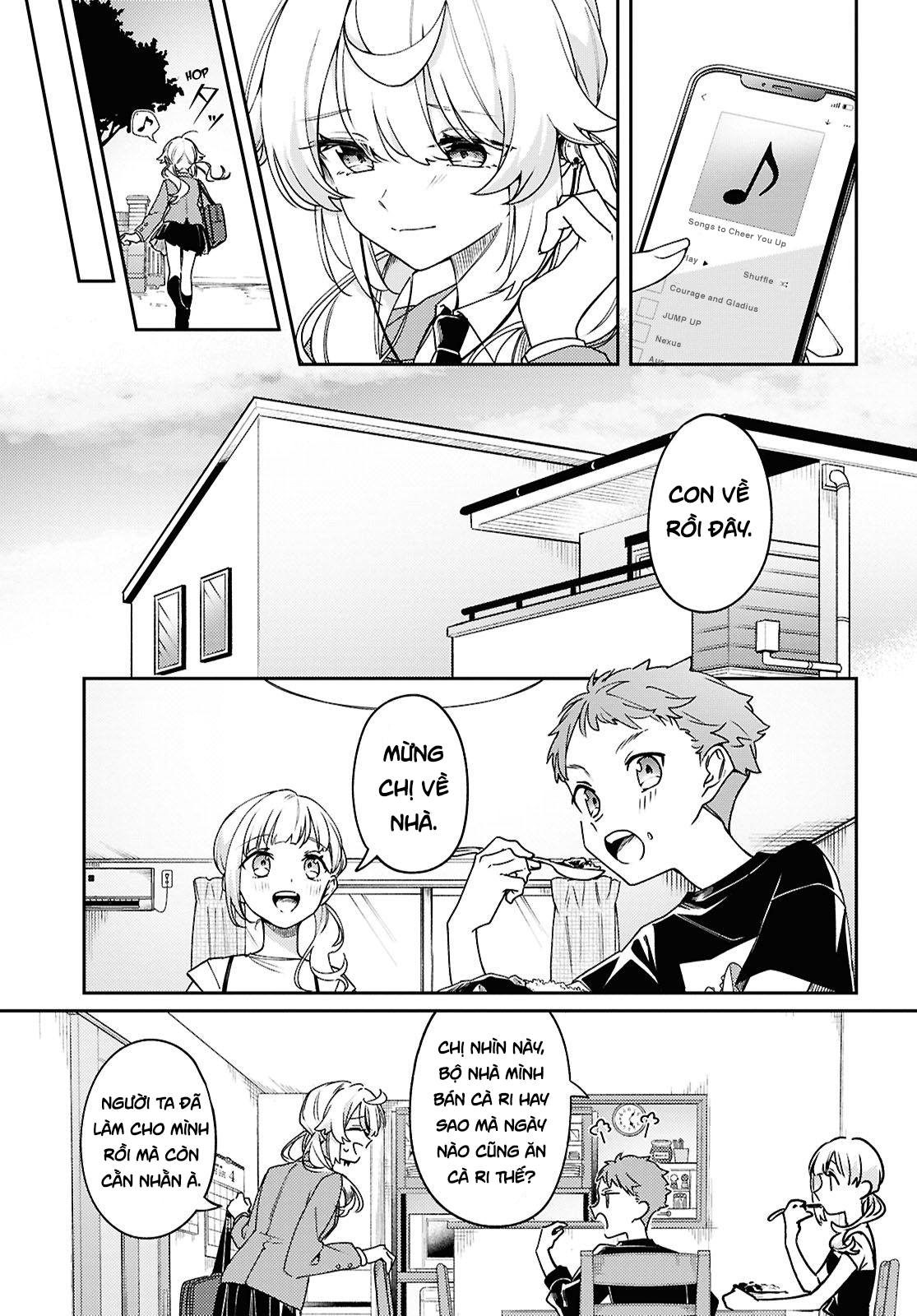 Kimi ga Hoeru Tame no Uta wo, Chapter 1: Chìa khóa của tâm hồn. 第7页