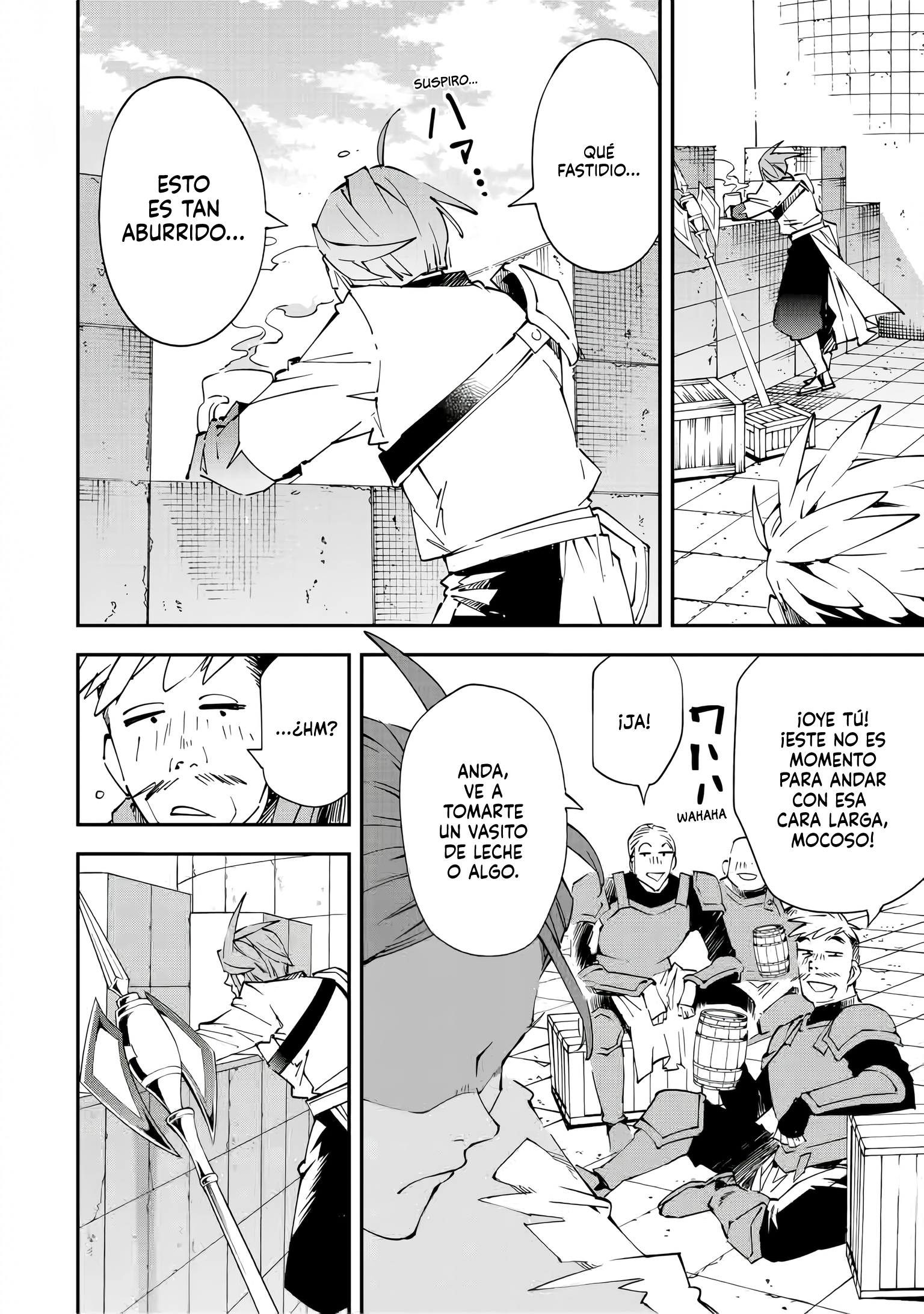 Tensei Kizoku, Kantei Skill de Nariagaru ~Jakushou Ryouchi wo Uketsuida node, Yuushuu na Jinzai wo Fuyashiteitara, Saikyou Ryouchi ni Natteta~ El joven soldado del castillo Staatz 第2页