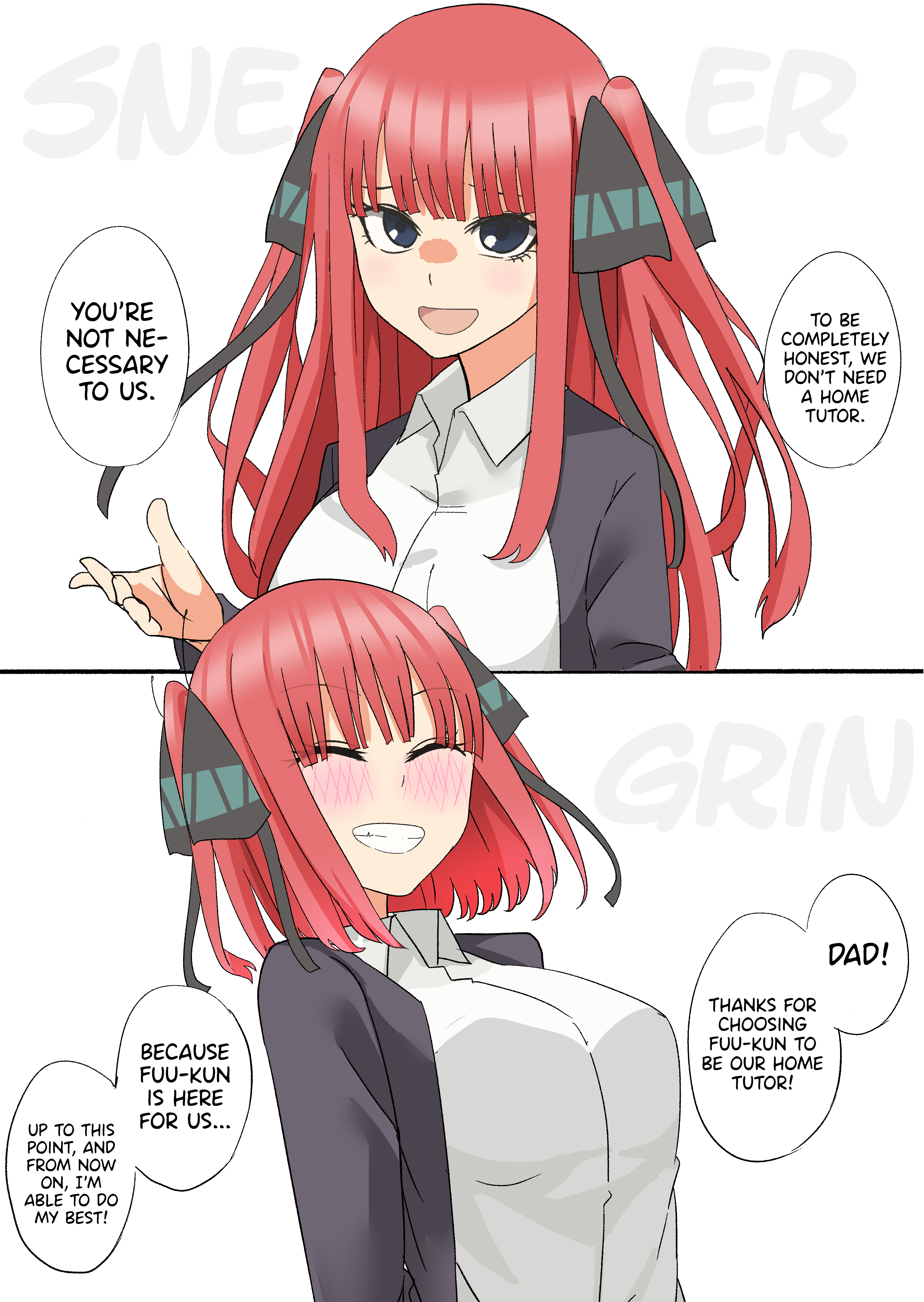 5Toubun no Hanayome - Current and Previous Nino comparison (Doujinshi) 第3页