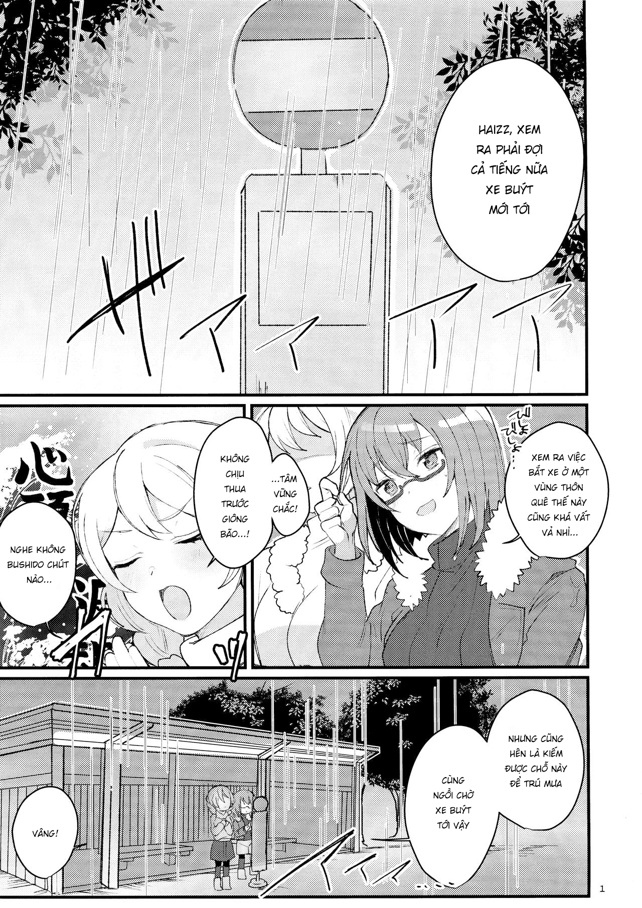 BanG Dream! - Doki Doki! Idol LoveHo Report (Doujinshi) Oneshot 第1页