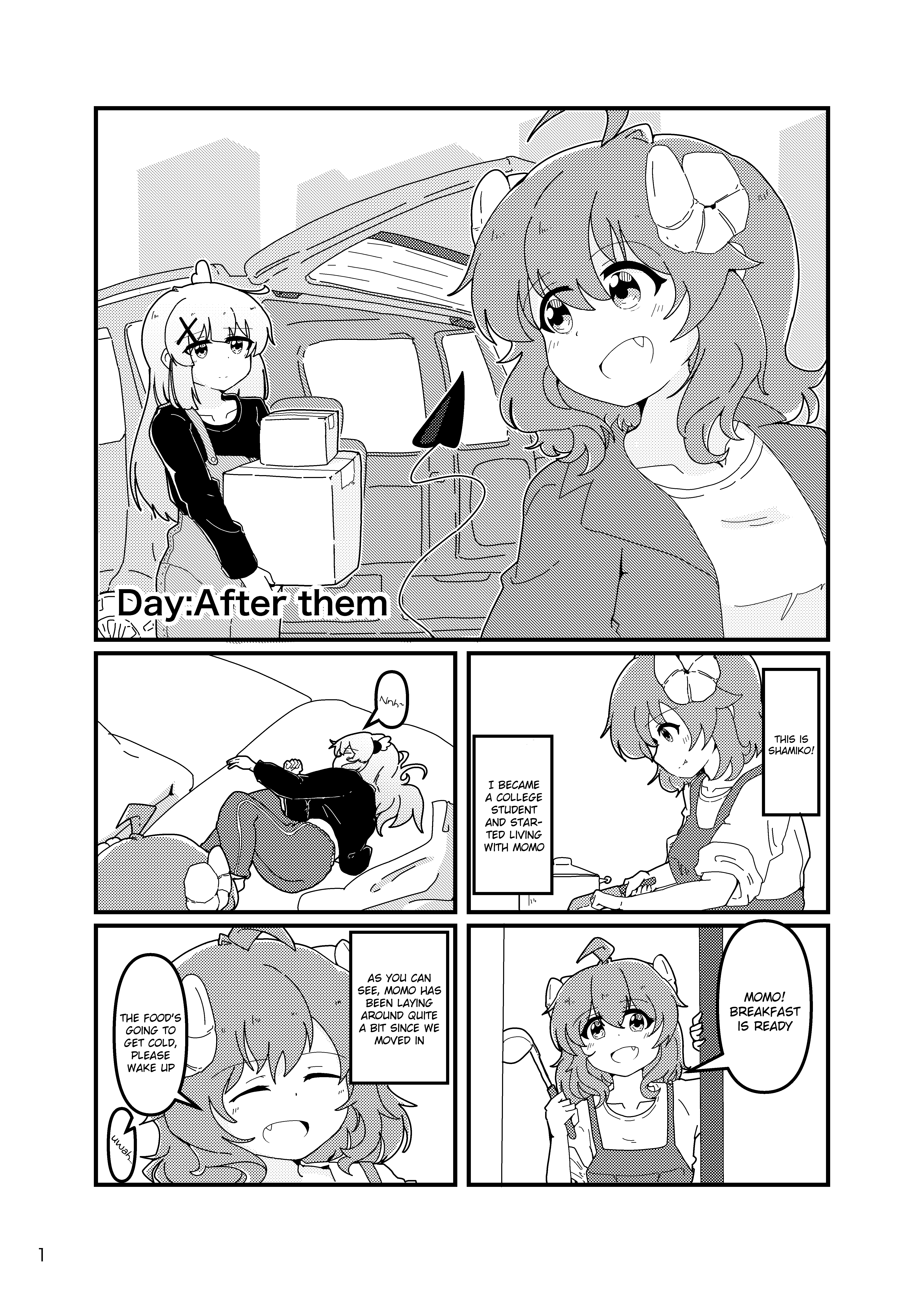 Machikado Mazoku - The Day After (Doujinshi) 第2页