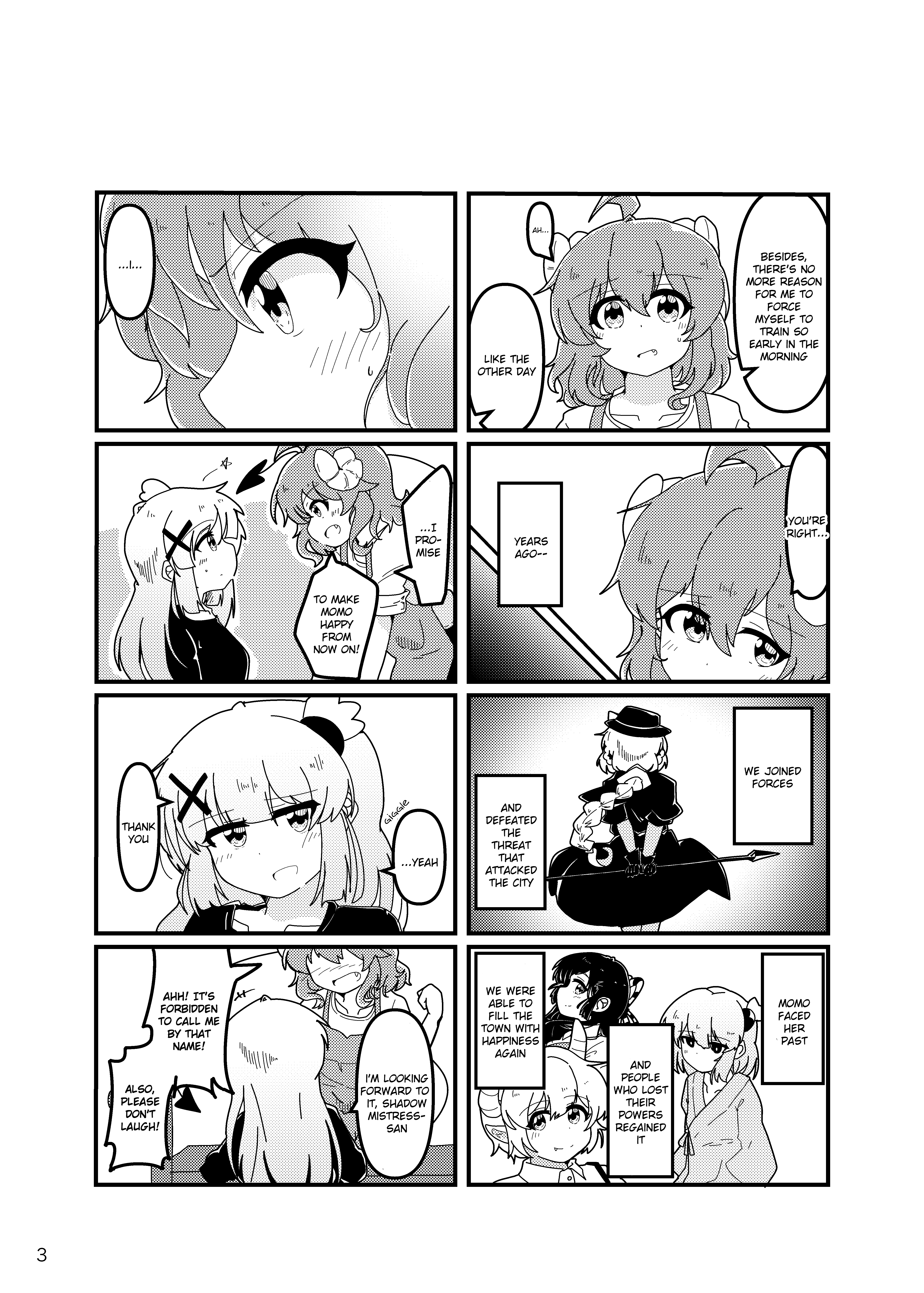 Machikado Mazoku - The Day After (Doujinshi) 第4页