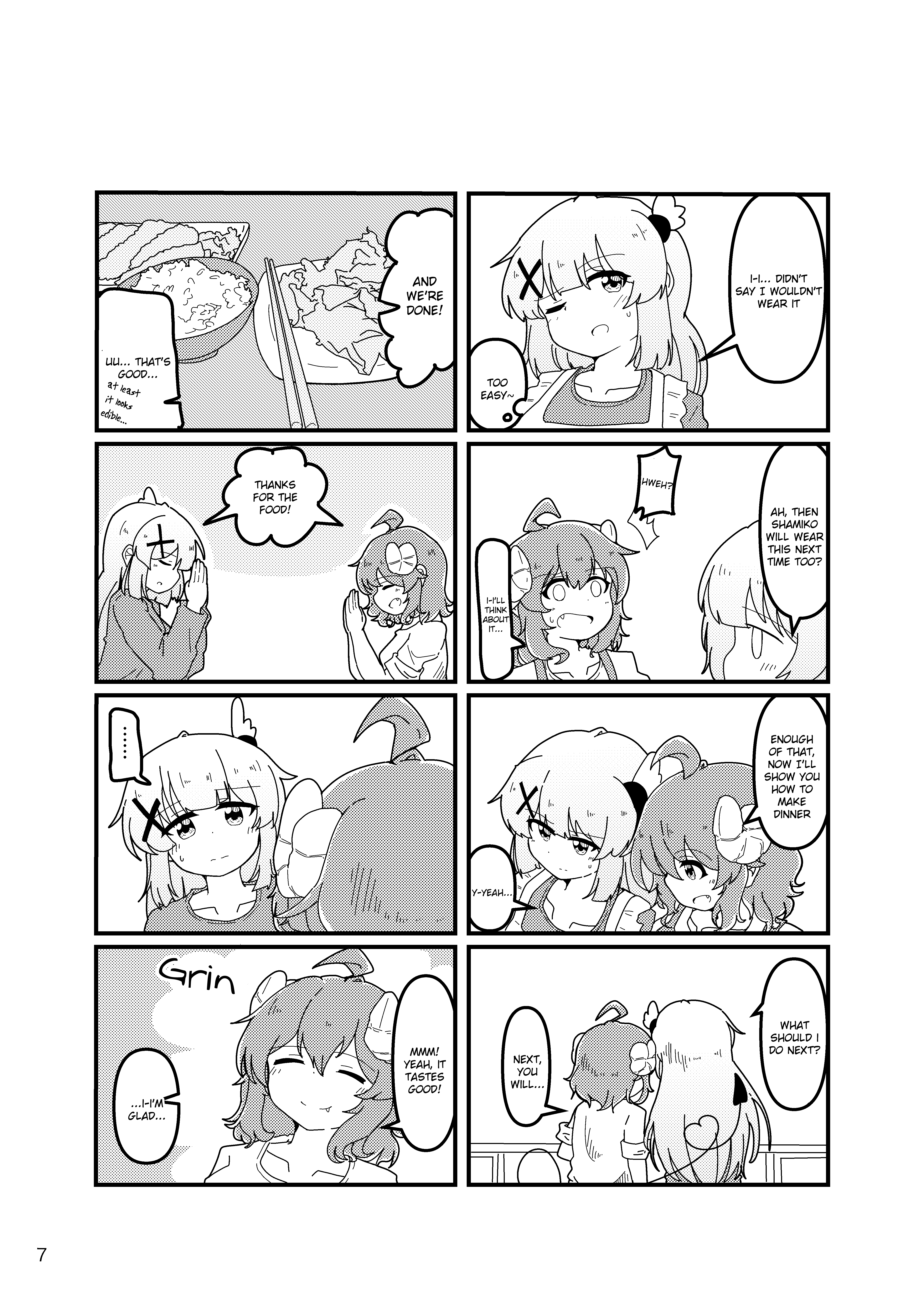 Machikado Mazoku - The Day After (Doujinshi) 第8页