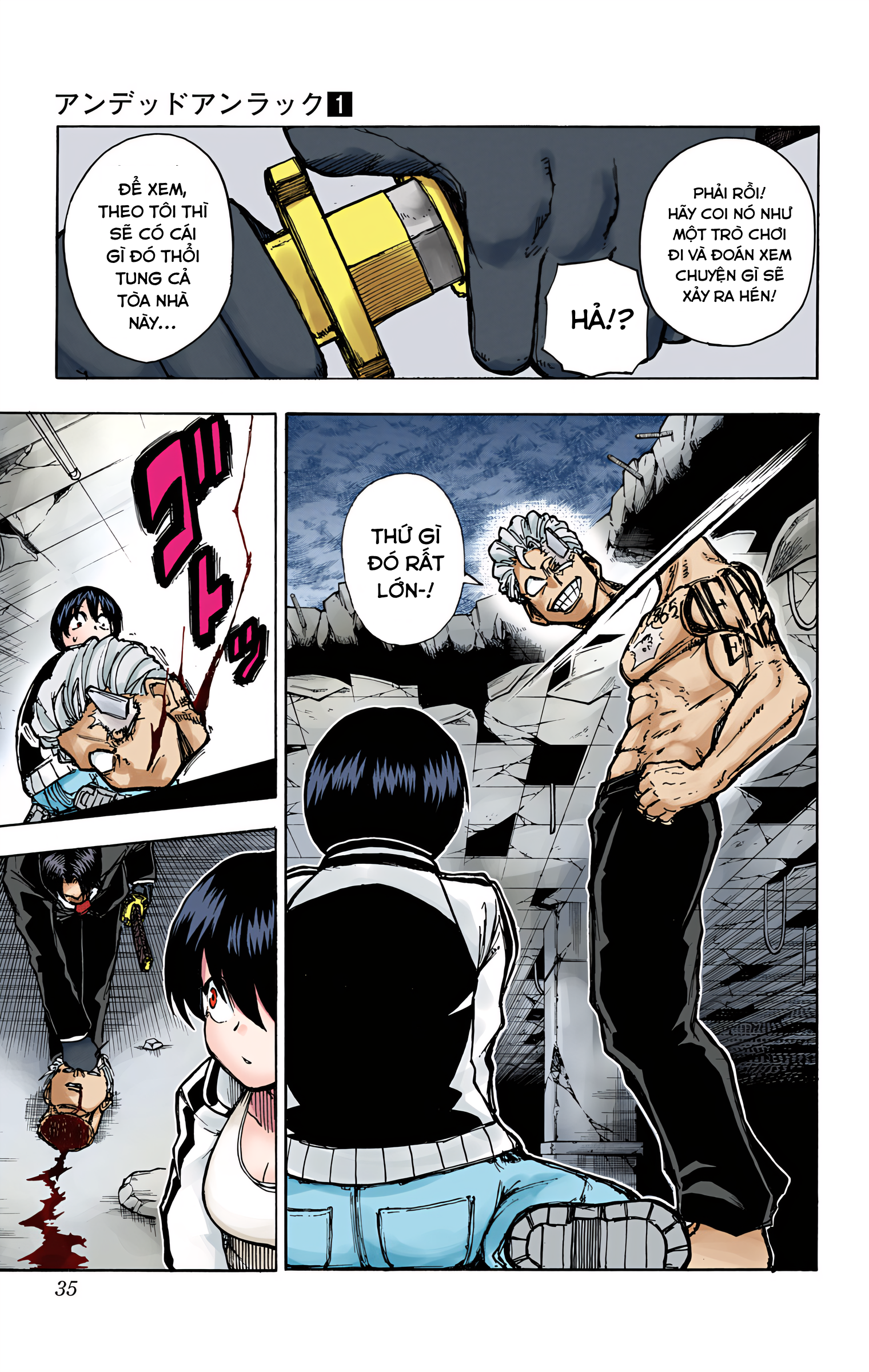 Undead Unluck (Official Colored) Bất tử và bất hạnh 第31页