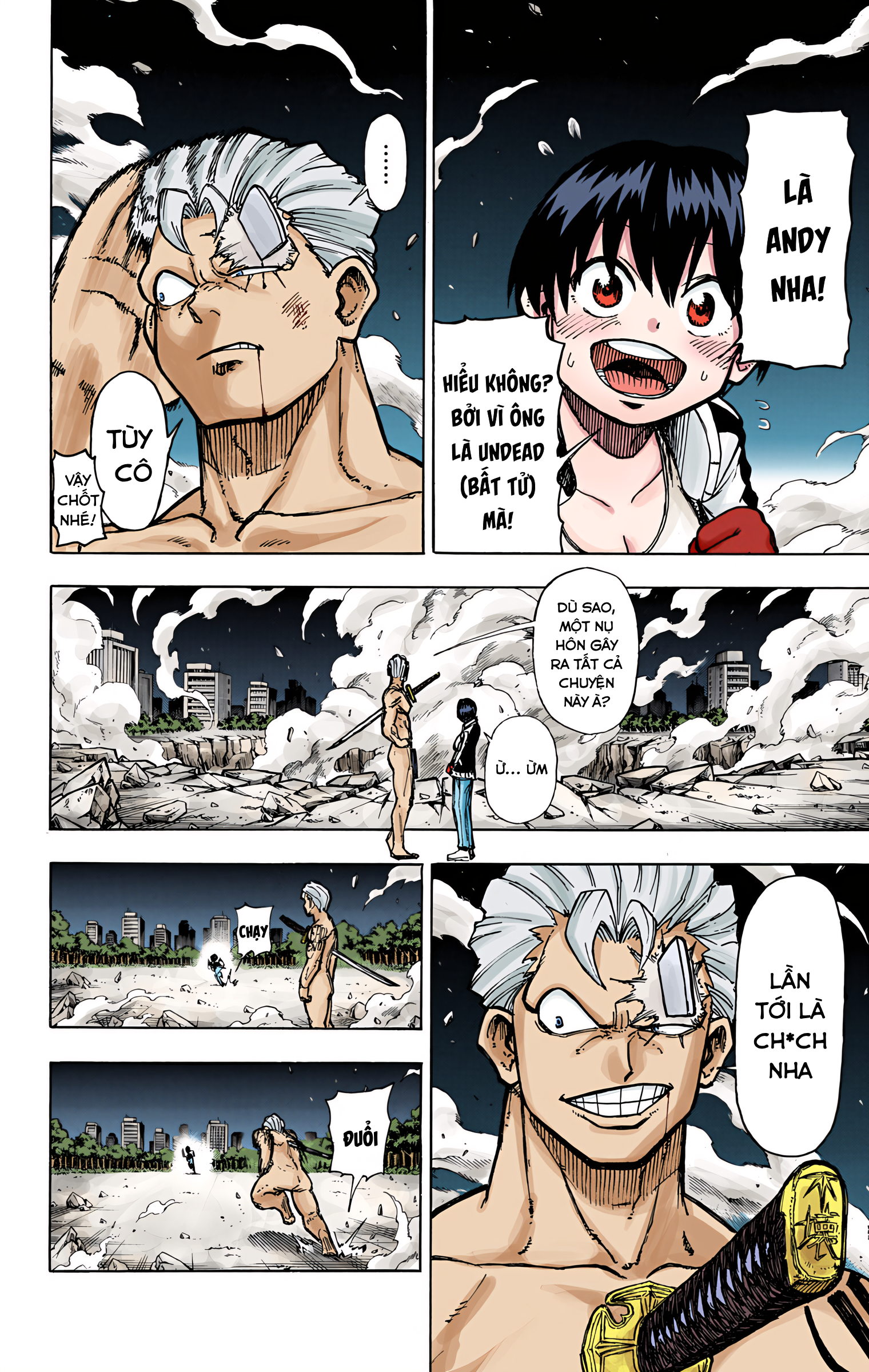 Undead Unluck (Official Colored) Bất tử và bất hạnh 第53页