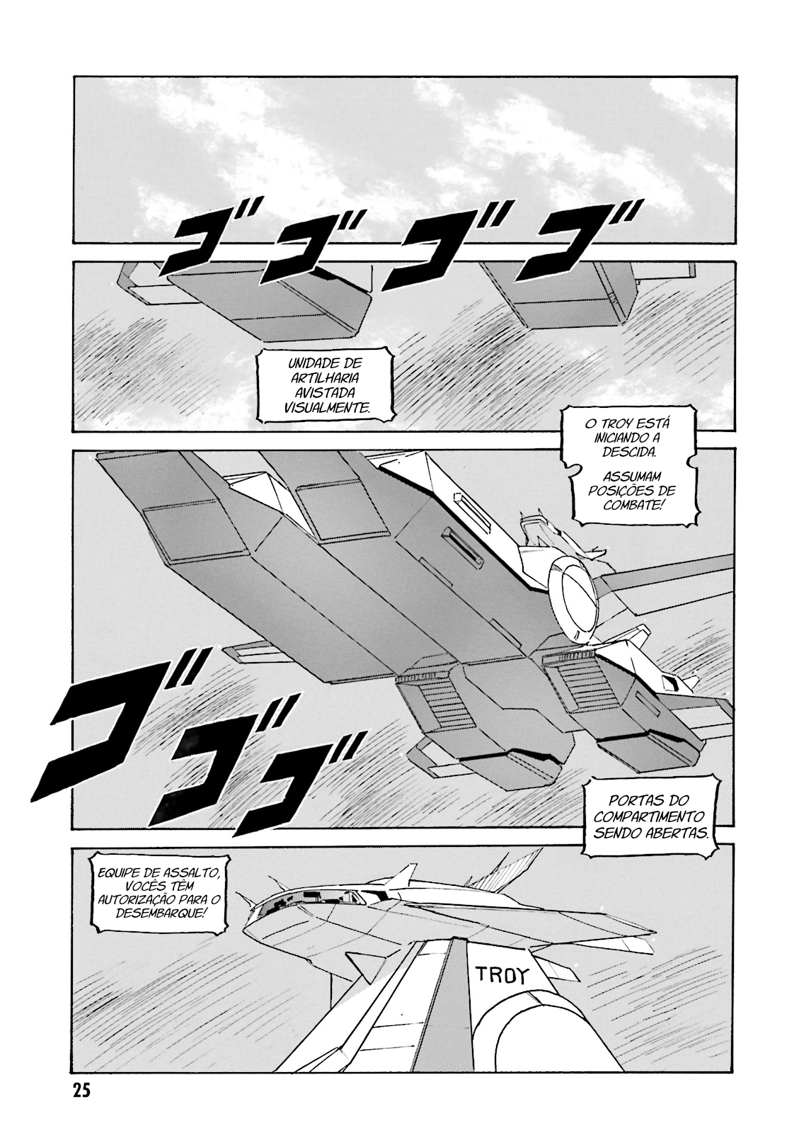 Mobile Suit Gundam: The Nameless Battlefield Em frente 第11页