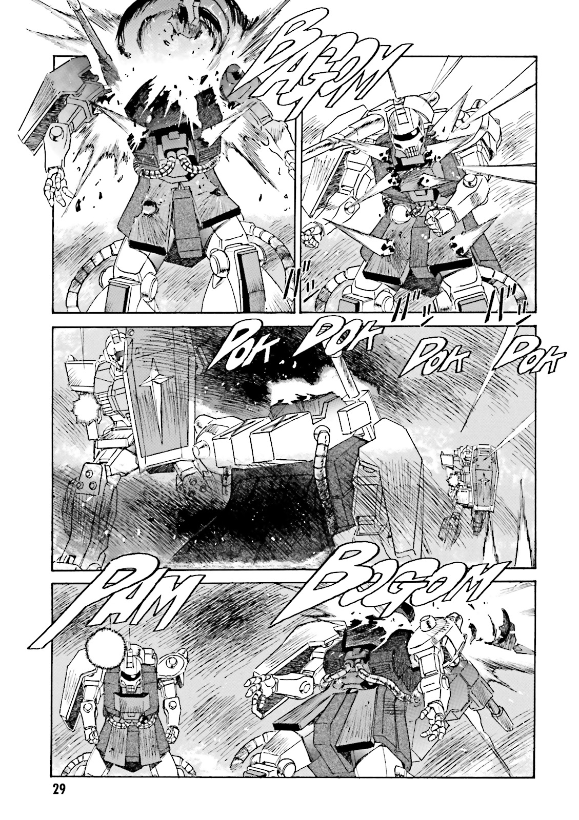 Mobile Suit Gundam: The Nameless Battlefield Em frente 第14页