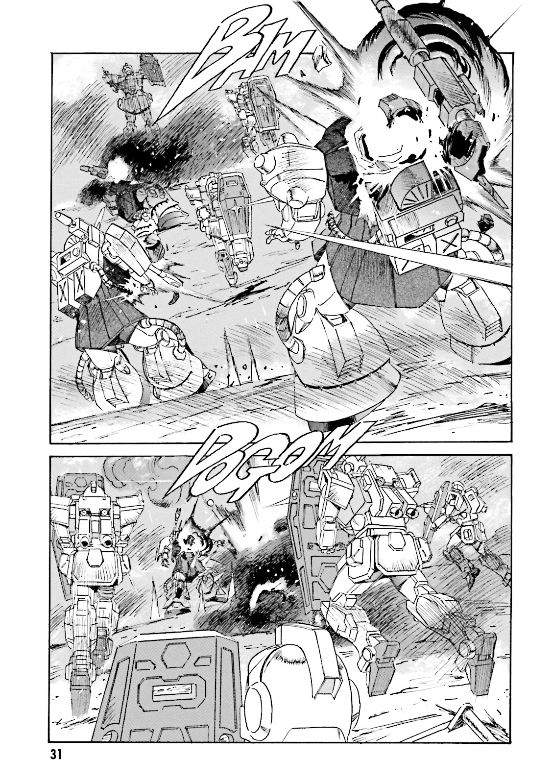 Mobile Suit Gundam: The Nameless Battlefield Em frente 第16页