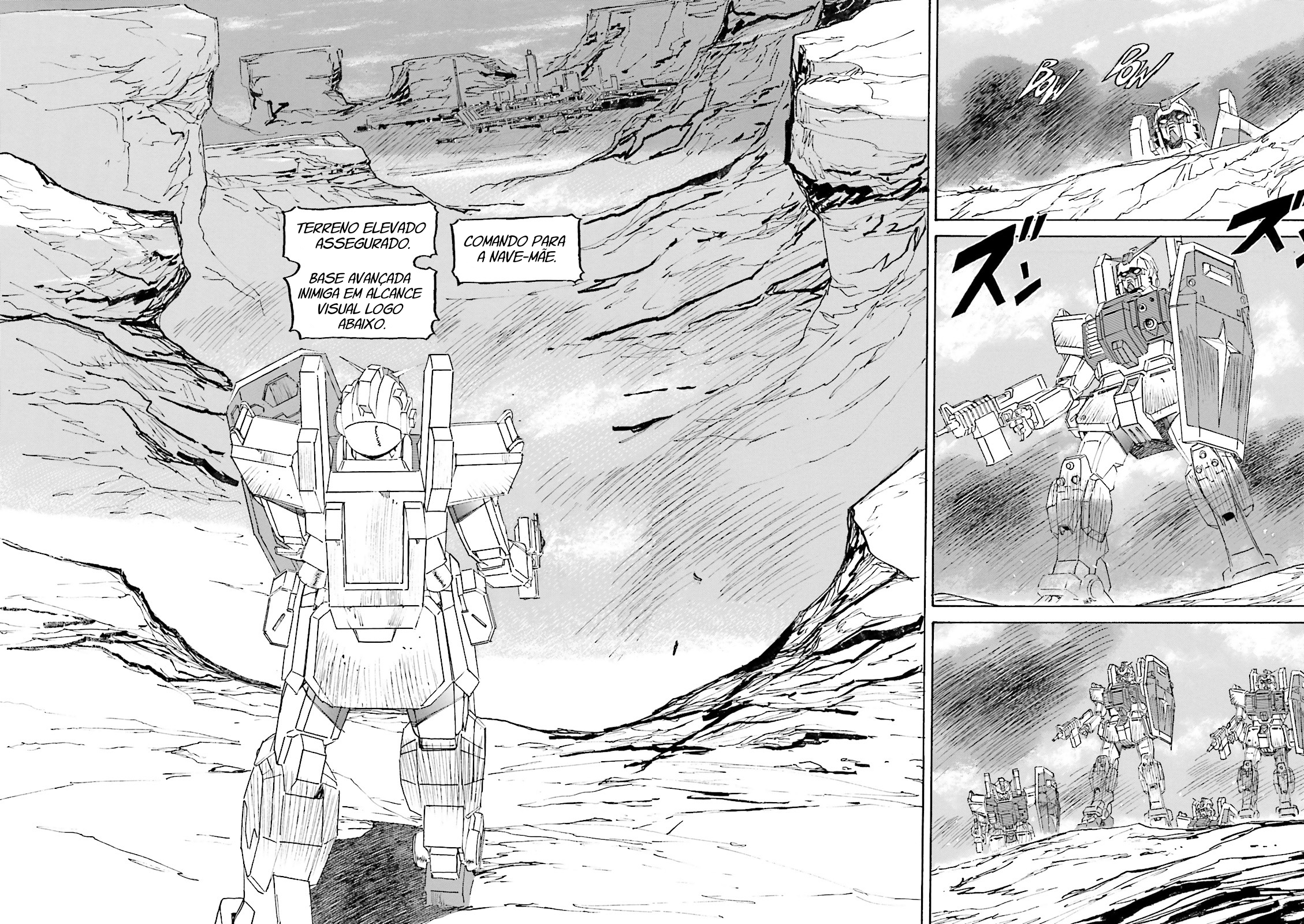 Mobile Suit Gundam: The Nameless Battlefield Em frente 第18页
