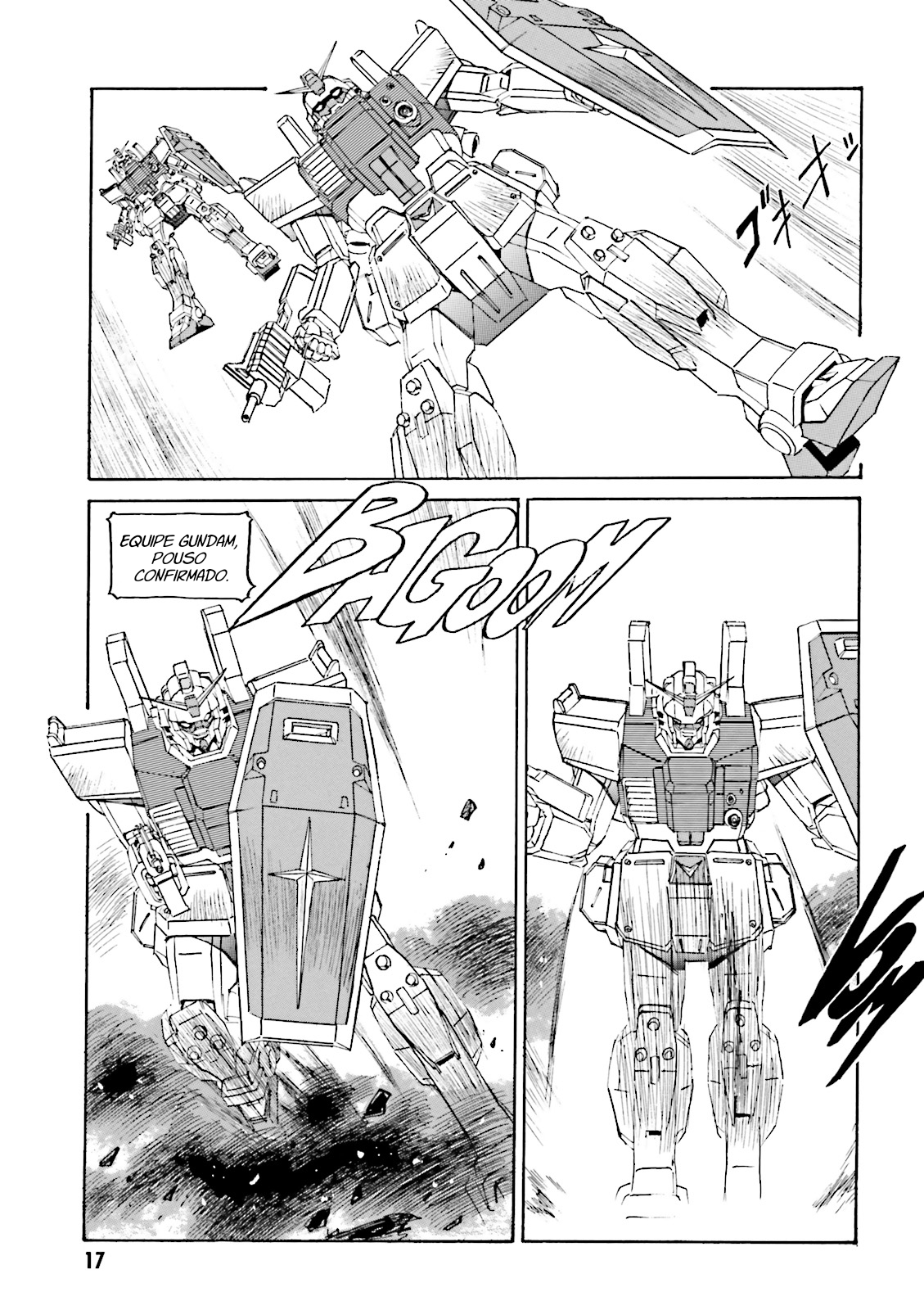 Mobile Suit Gundam: The Nameless Battlefield Em frente 第4页