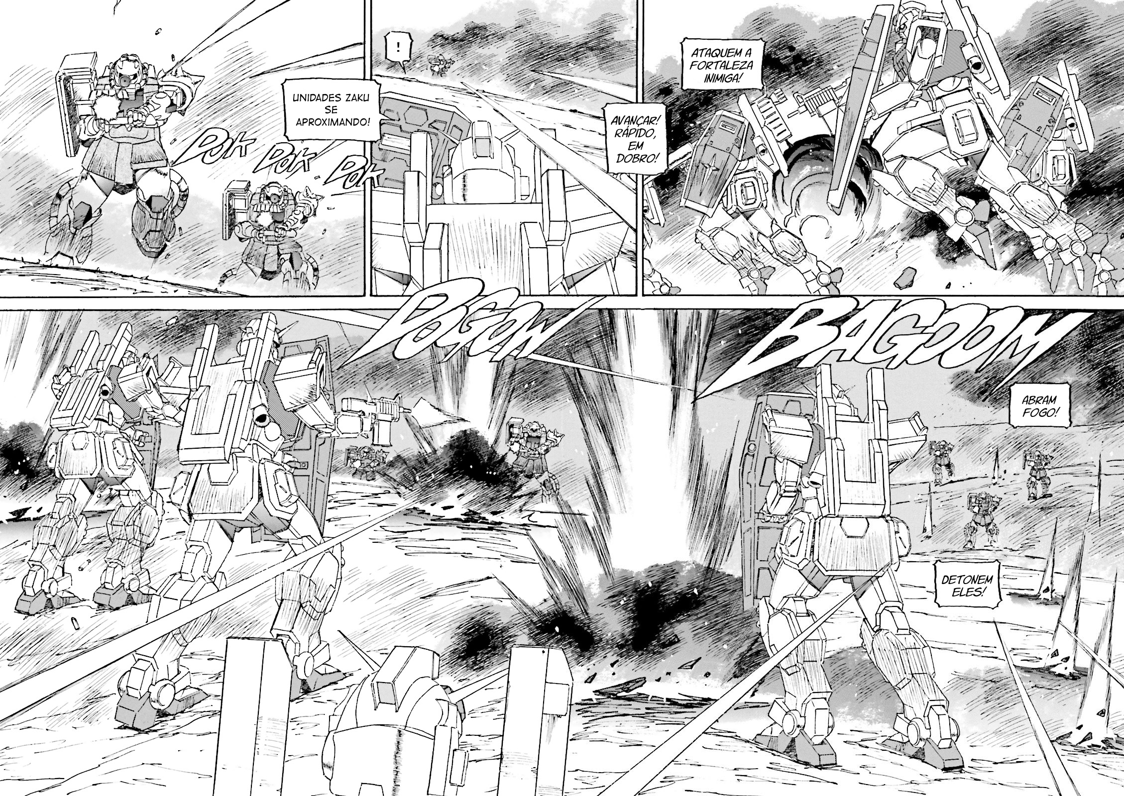 Mobile Suit Gundam: The Nameless Battlefield Em frente 第5页