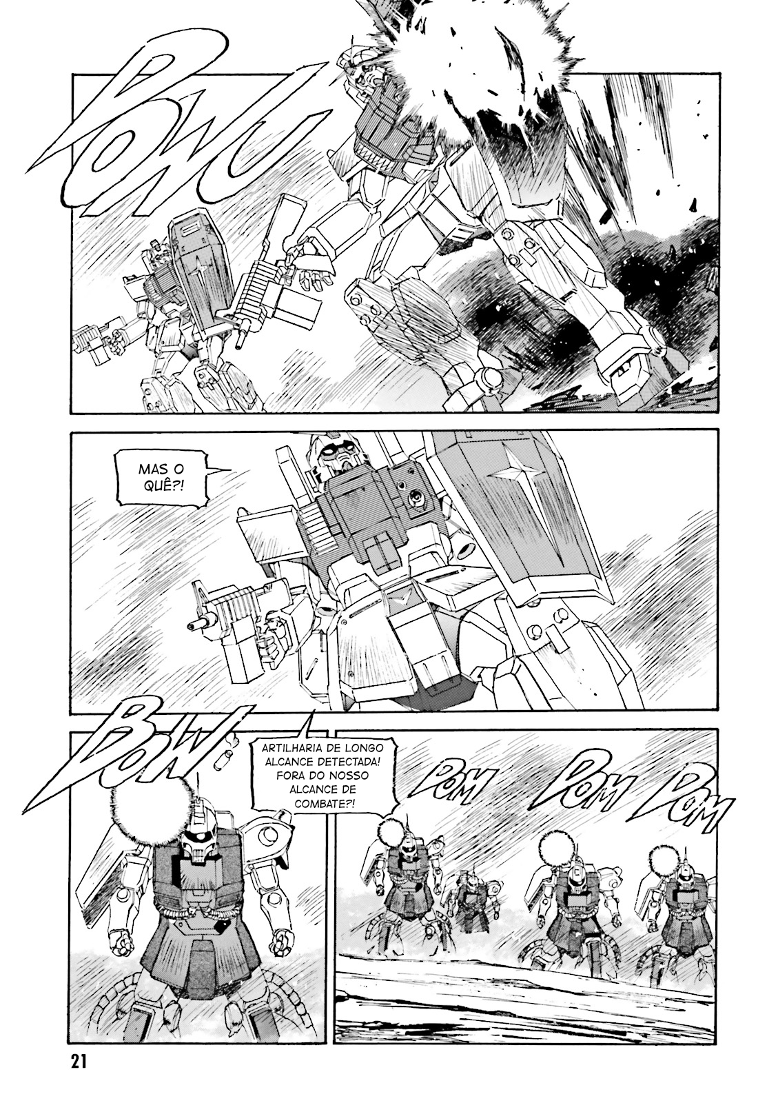 Mobile Suit Gundam: The Nameless Battlefield Em frente 第7页