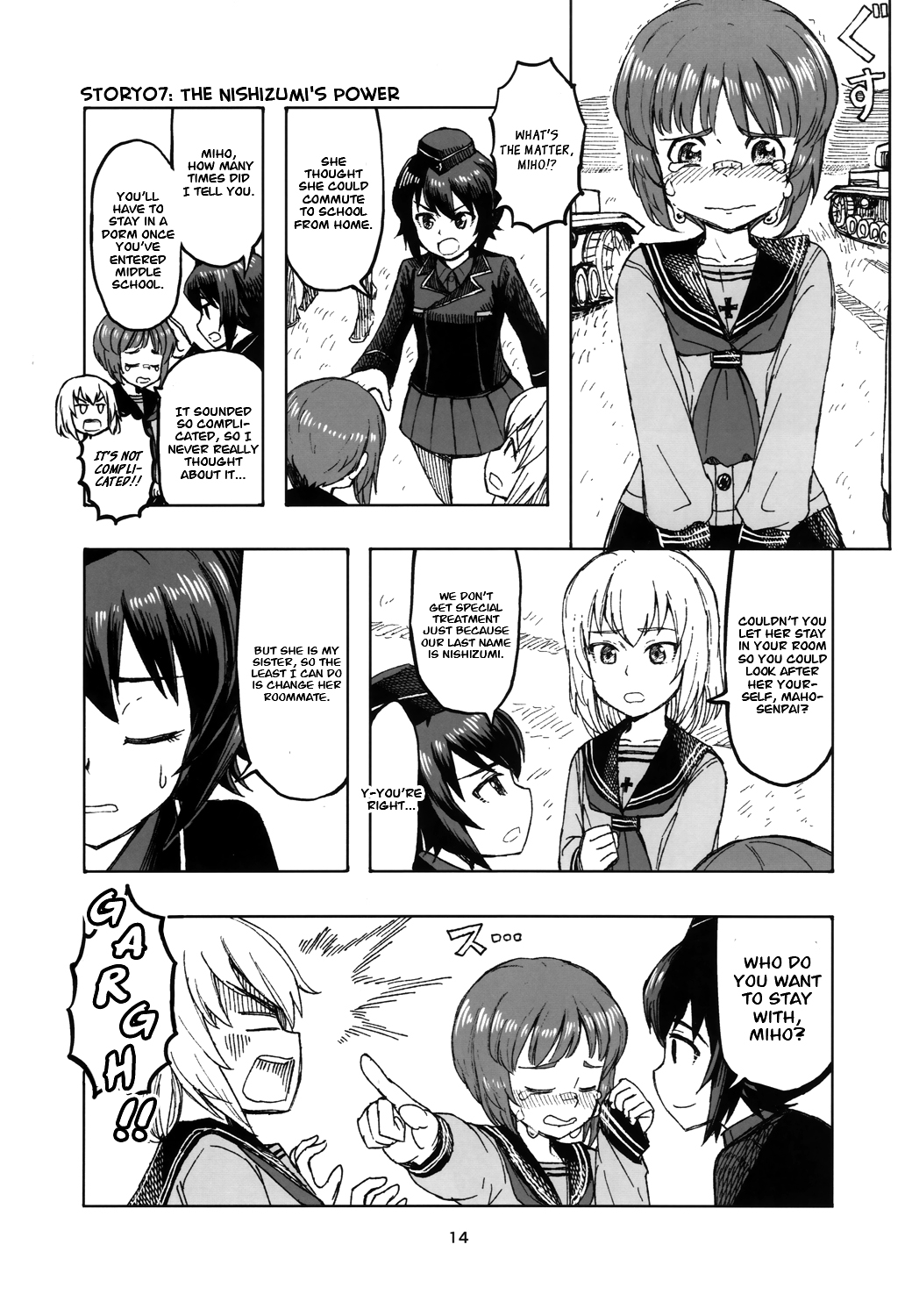 Girls und Panzer - Middleschool Miho and Erika (Doujinshi) Story 01-26 第13页
