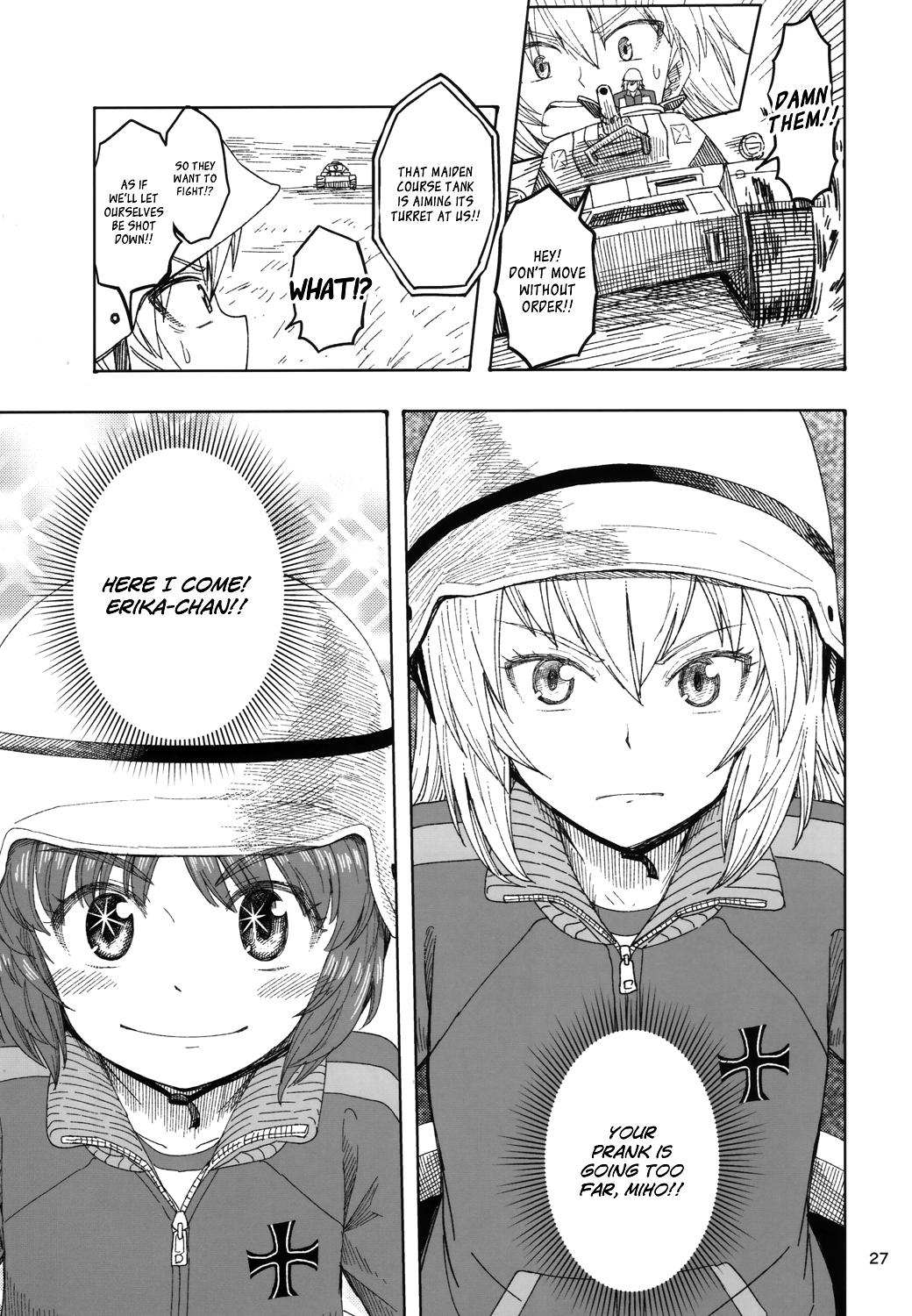 Girls und Panzer - Middleschool Miho and Erika (Doujinshi) Story 01-26 第26页