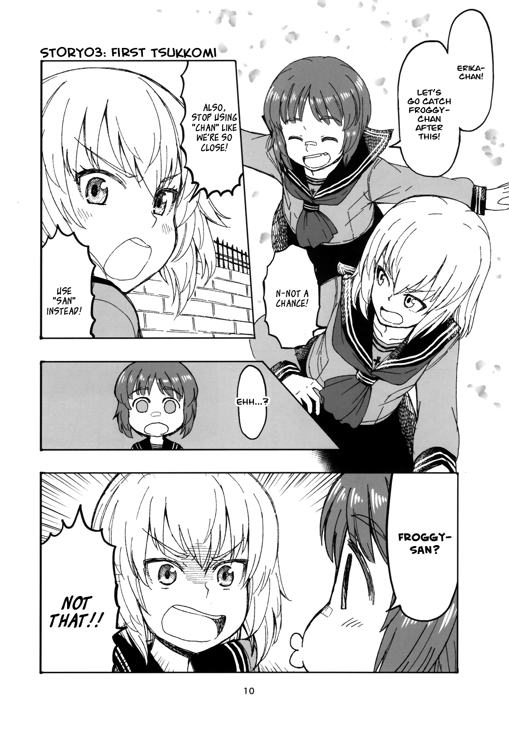Girls und Panzer - Middleschool Miho and Erika (Doujinshi) Story 01-26 第9页