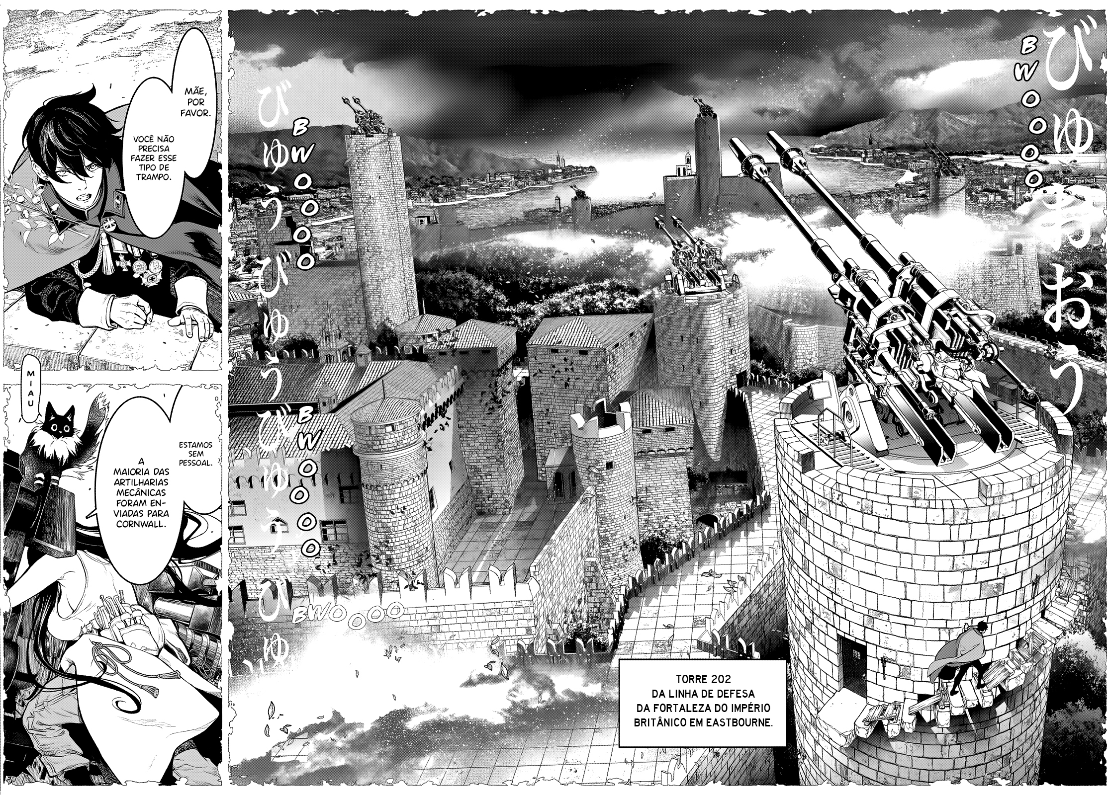 Kaijin Fugeki Os começos sempre ardem como um fogo descontrolado. Mesmo que, no fim, tudo o que reste sejam cinzas. 第38页