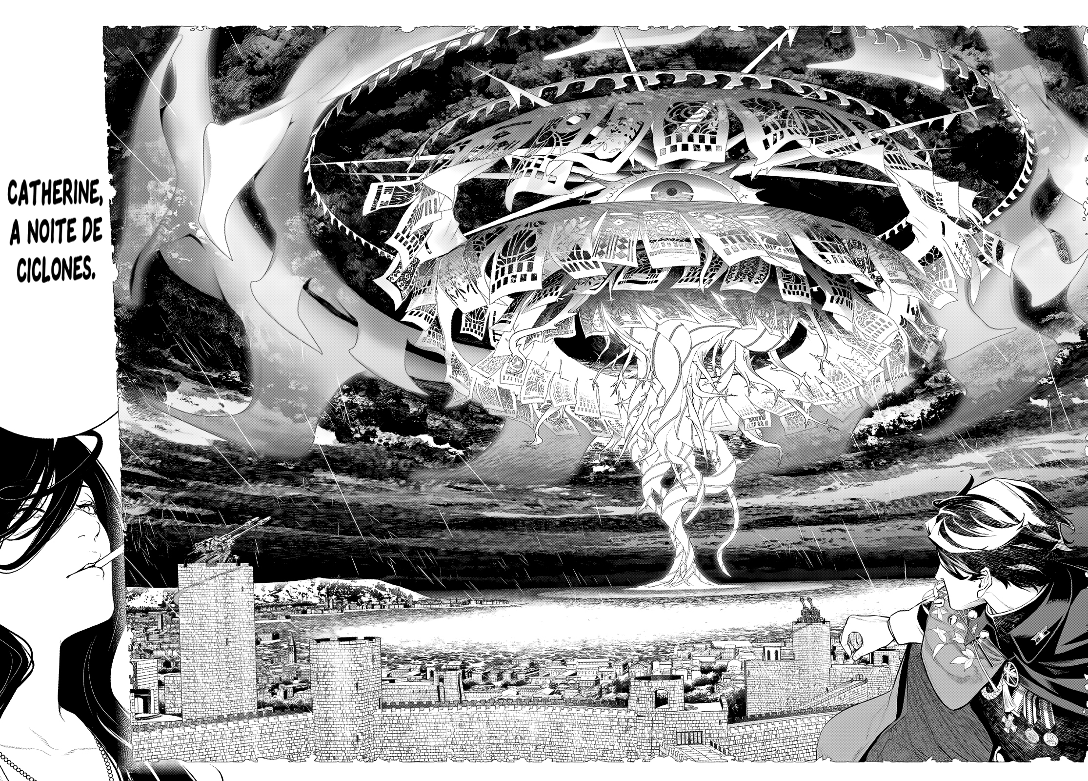 Kaijin Fugeki Os começos sempre ardem como um fogo descontrolado. Mesmo que, no fim, tudo o que reste sejam cinzas. 第41页