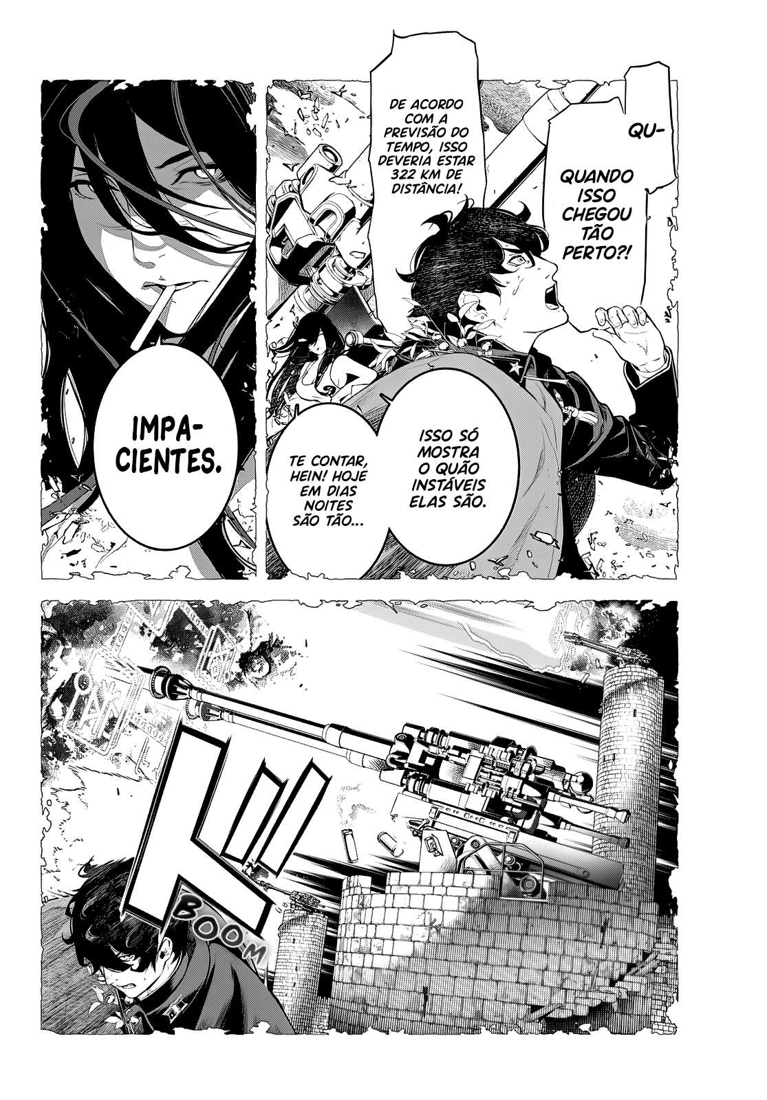 Kaijin Fugeki Os começos sempre ardem como um fogo descontrolado. Mesmo que, no fim, tudo o que reste sejam cinzas. 第42页