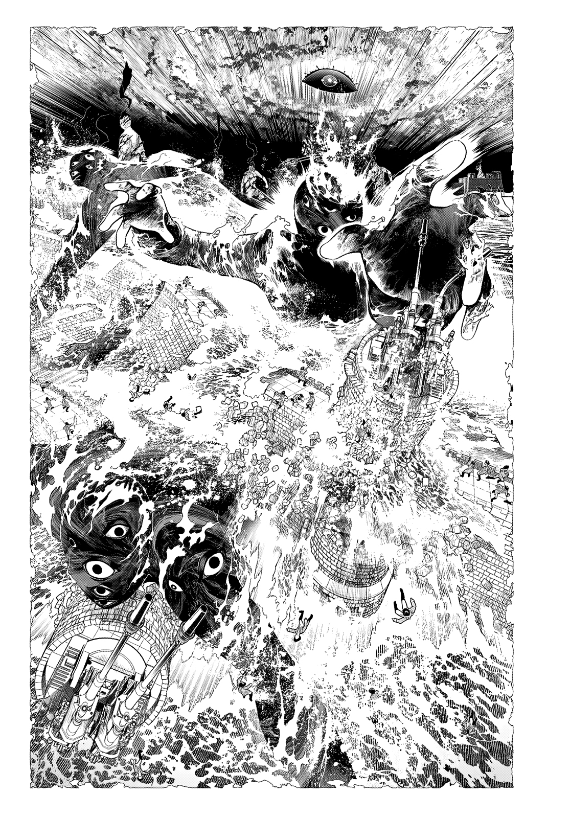 Kaijin Fugeki Os começos sempre ardem como um fogo descontrolado. Mesmo que, no fim, tudo o que reste sejam cinzas. 第46页