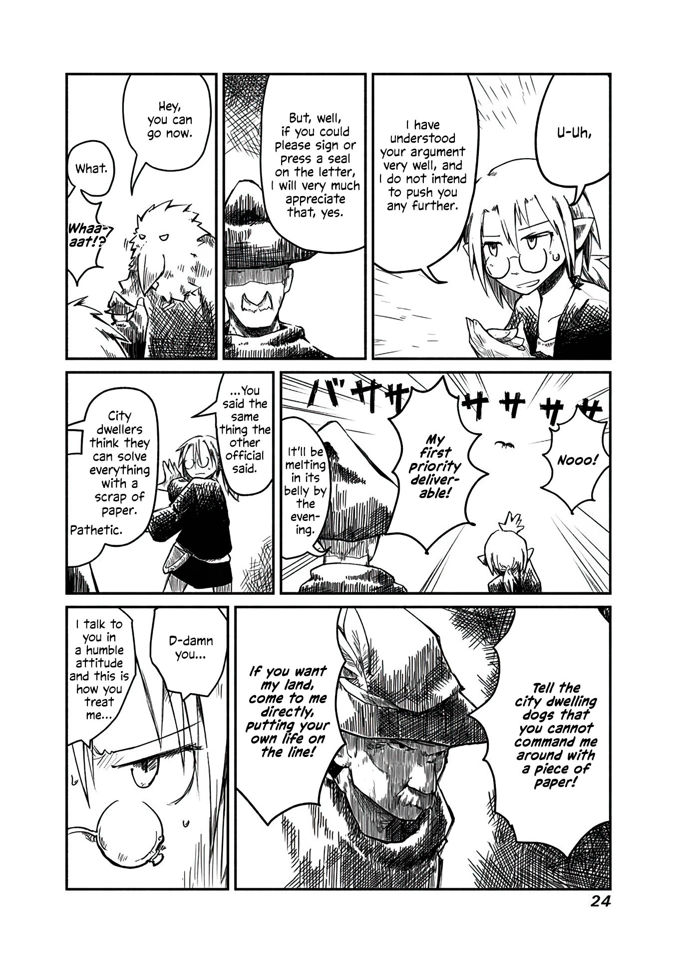 Ryuu to Yuusha to Haitatsunin The Elf, the Wizard, and the Demand Letter 第24页