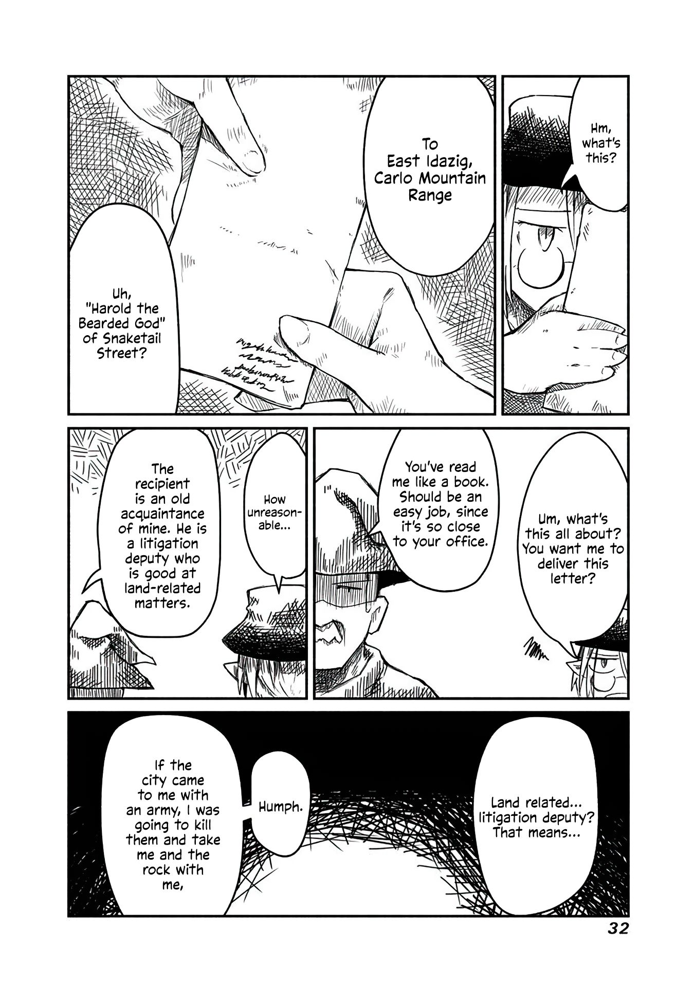 Ryuu to Yuusha to Haitatsunin The Elf, the Wizard, and the Demand Letter 第32页