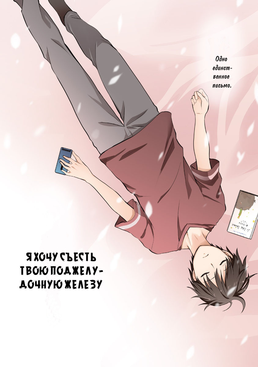 Kimi no Suizou wo Tabetai Неприметный одноклассник 第4页