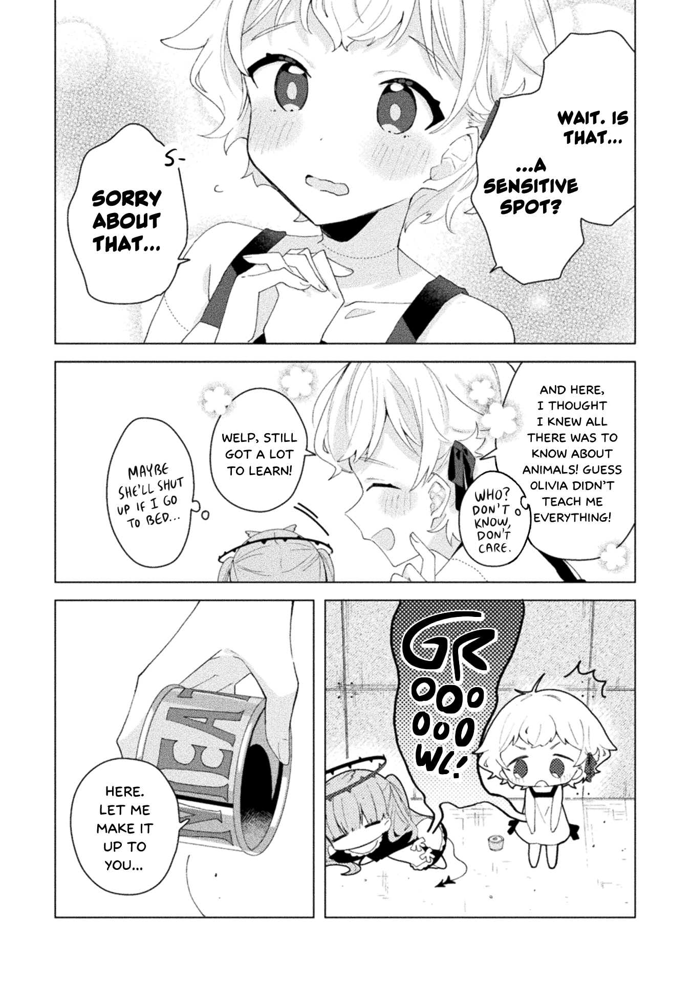 Harapeko Kopeko wa Niku to Sumu! Screech x Monster 第7页