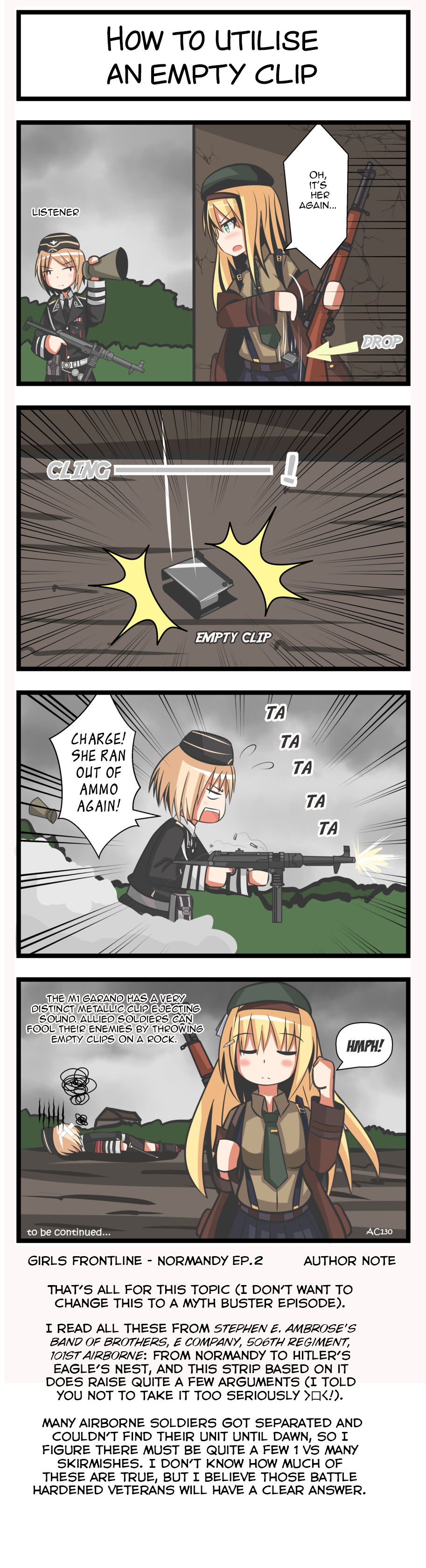 Girls' Frontline 4koma (AC130) 第2页