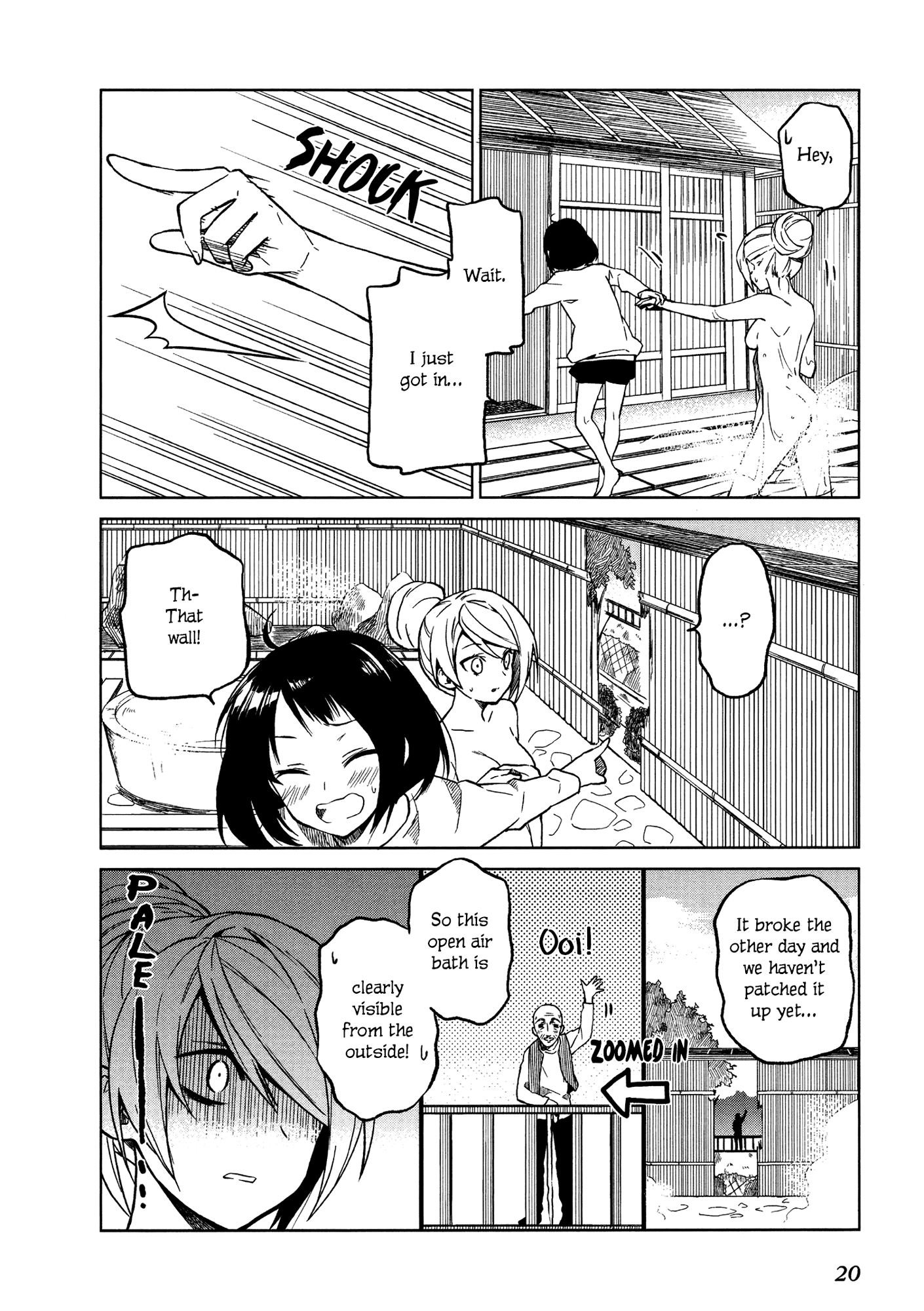 Riko to Haru to Onsen to Iruka Riko and Haru and Open Air Bath 第20页