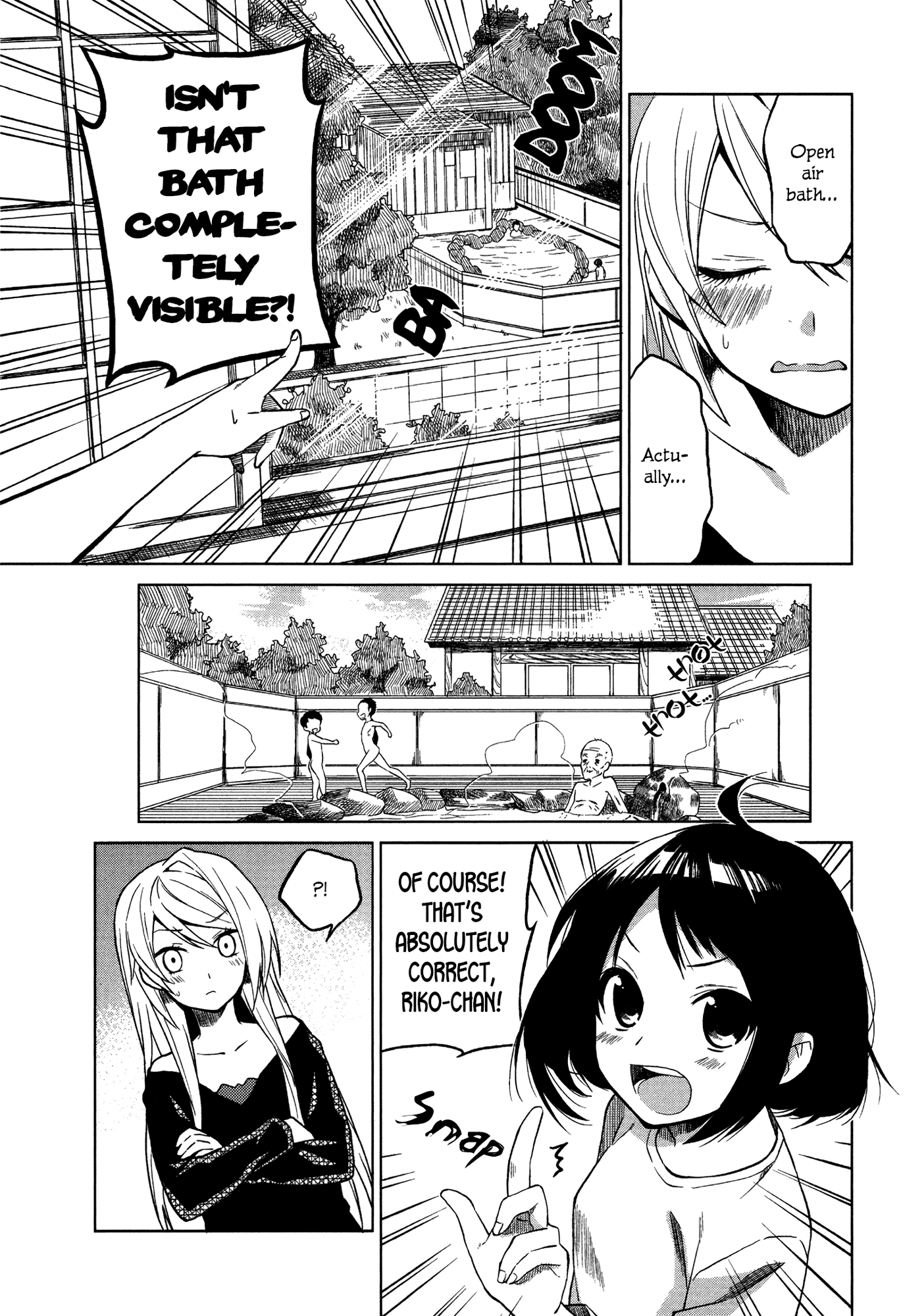 Riko to Haru to Onsen to Iruka Riko and Haru and Open Air Bath 第28页