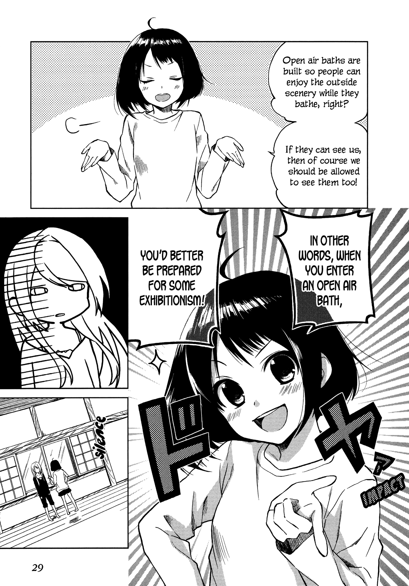 Riko to Haru to Onsen to Iruka Riko and Haru and Open Air Bath 第29页