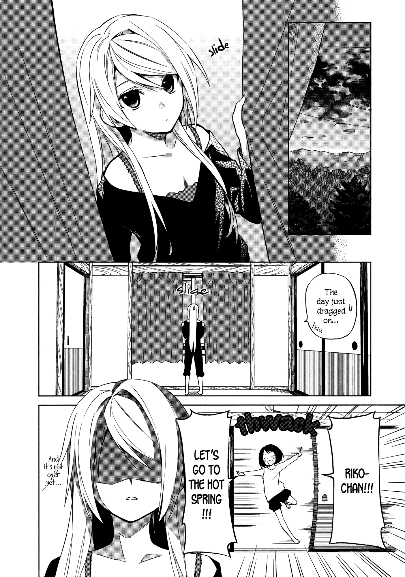 Riko to Haru to Onsen to Iruka Riko and Haru and Open Air Bath 第38页