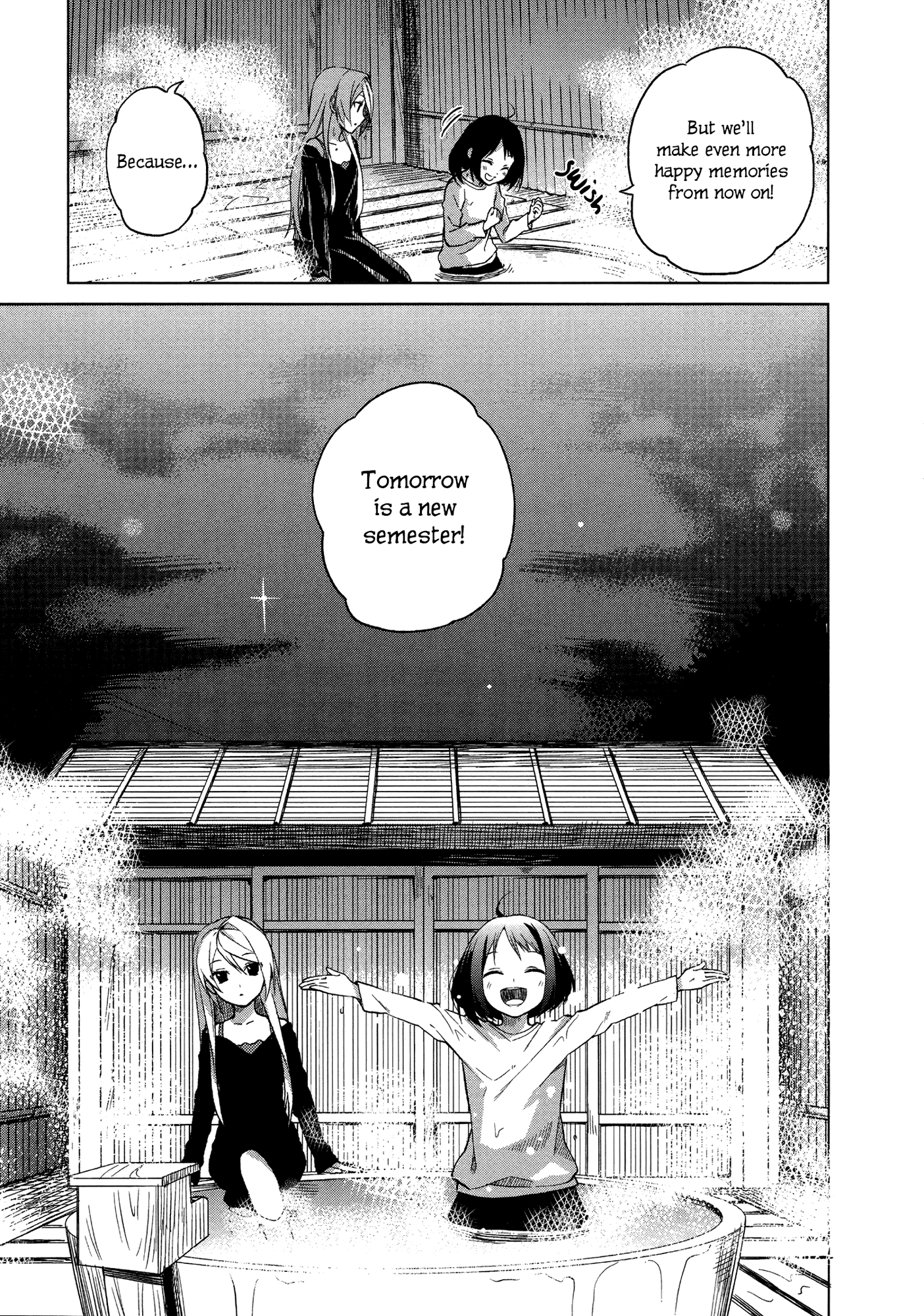 Riko to Haru to Onsen to Iruka Riko and Haru and Open Air Bath 第47页