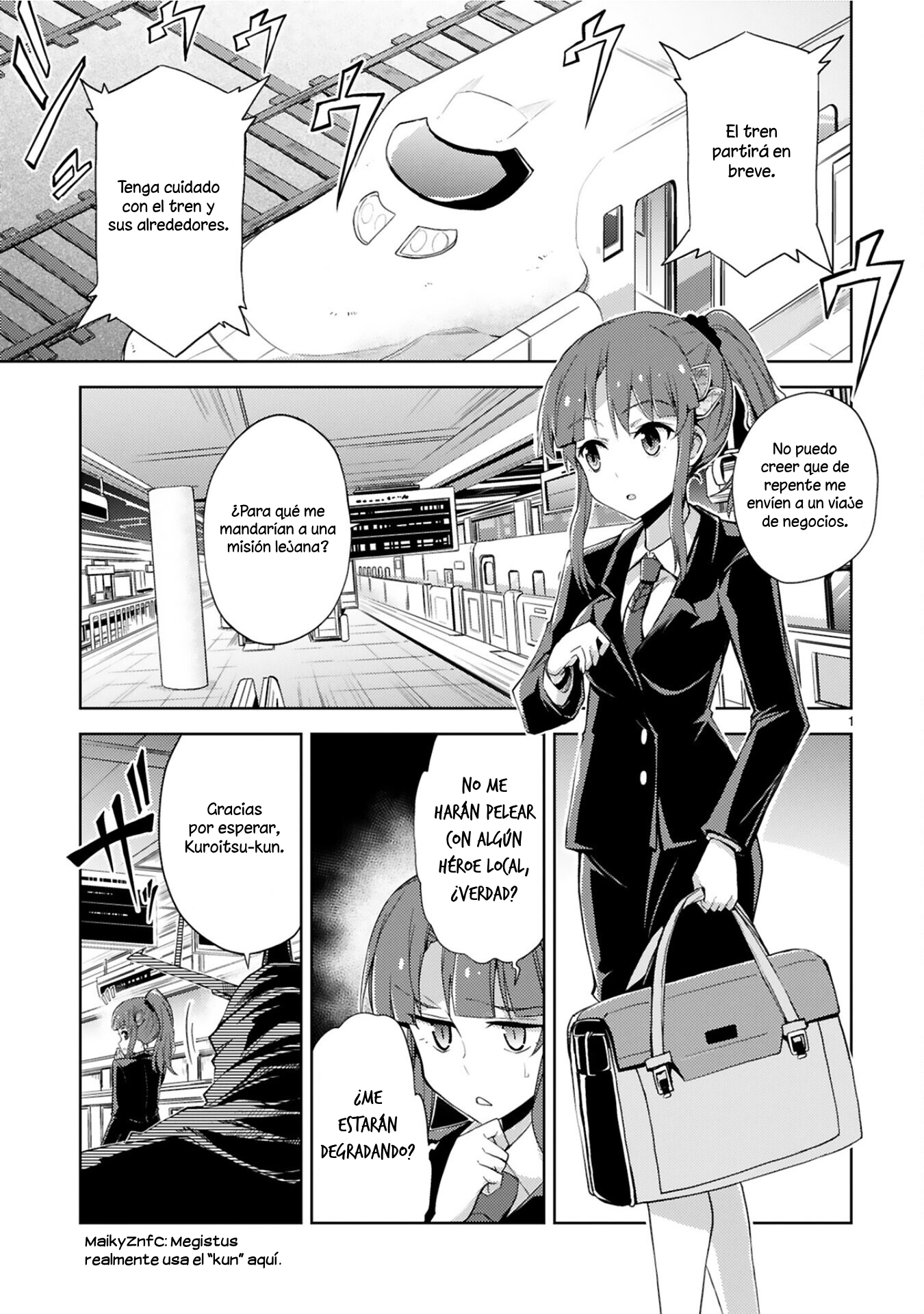 Kaijin Kaihatsubu no Kuroitsu-san Viaje de negocios bajo Cero Absoluto 第2页