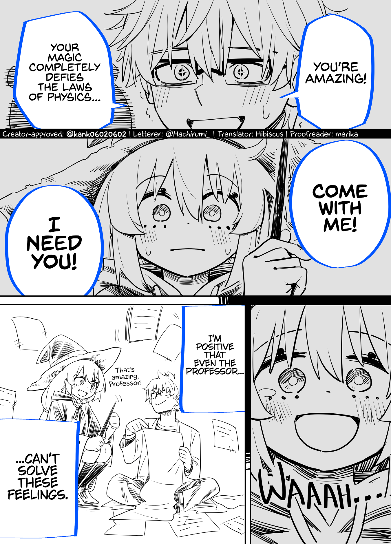 Mahou ga Kagaku ni Koisuru Hanashi Oneshot 第4页