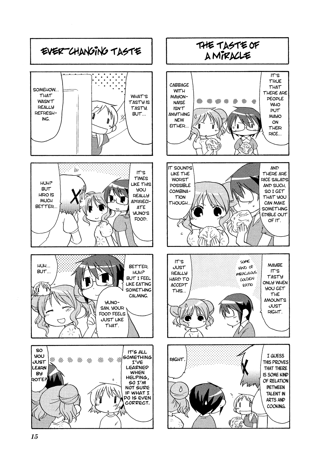 Hidamari Sketch Anthology Comic Today's Meal x365 第20页