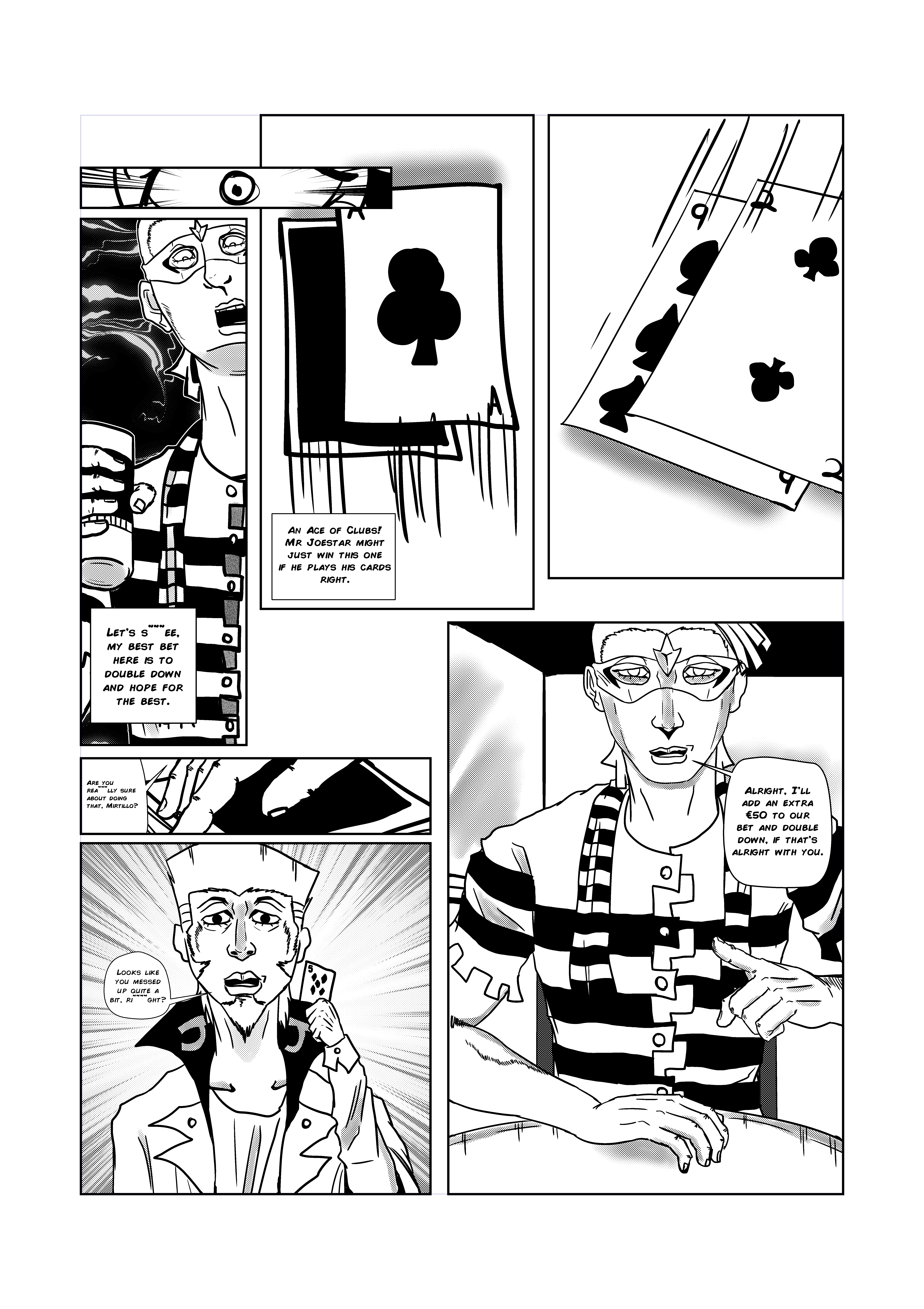 JoJo's Bizarre Adventure - Pearly Eyes (Doujinshi) Challenge From the Treasure Hunter 第11页