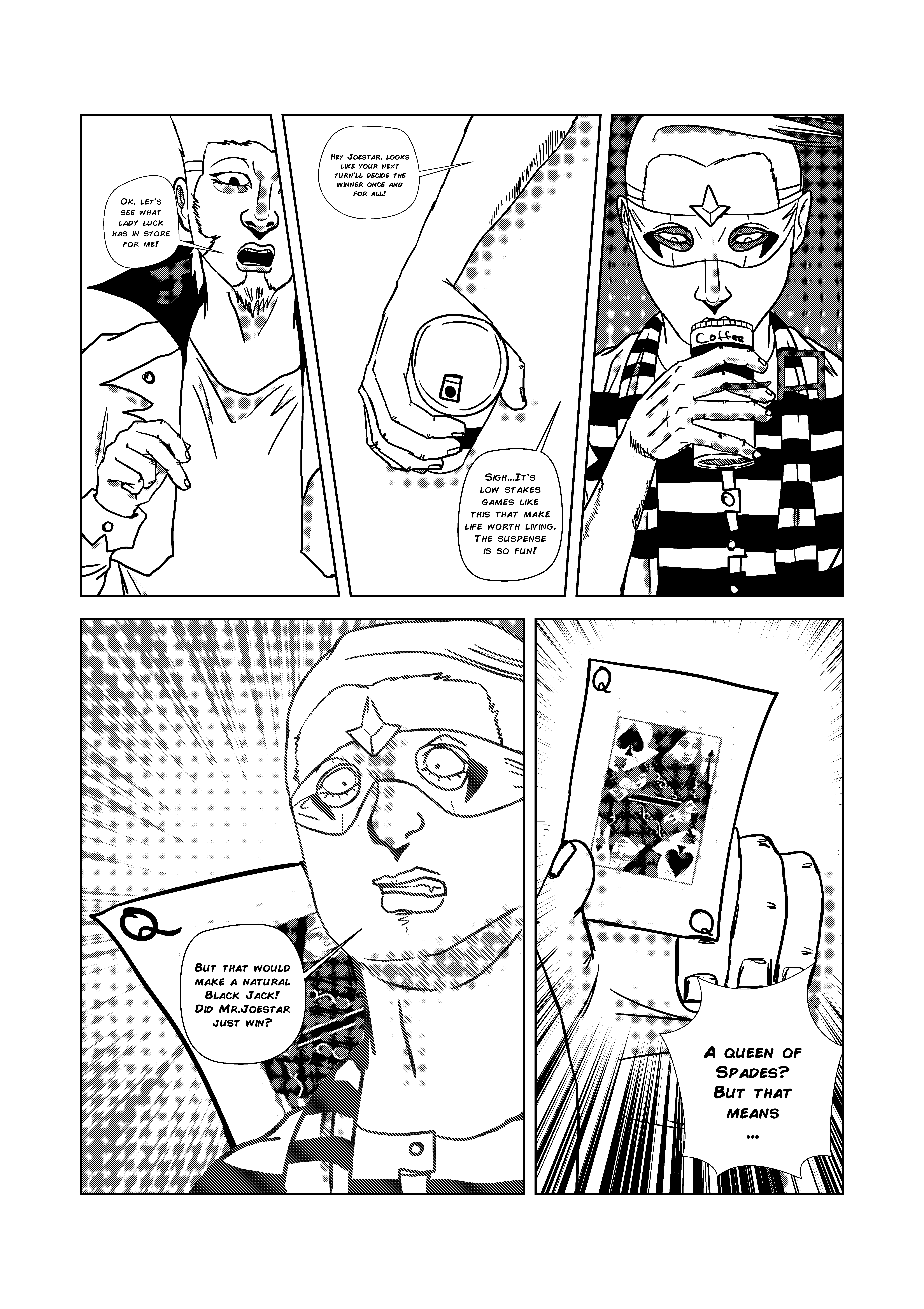 JoJo's Bizarre Adventure - Pearly Eyes (Doujinshi) Challenge From the Treasure Hunter 第12页
