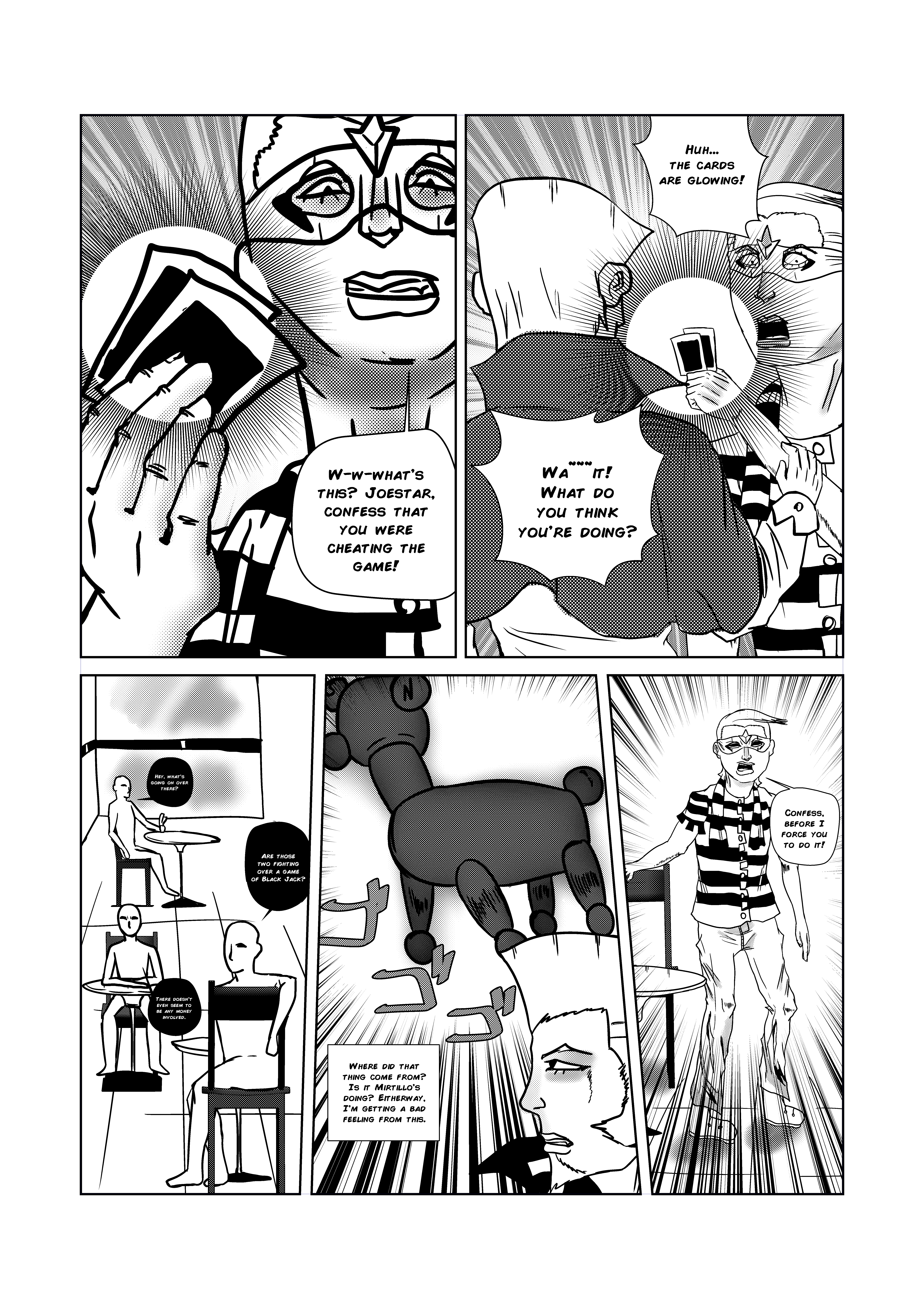 JoJo's Bizarre Adventure - Pearly Eyes (Doujinshi) Challenge From the Treasure Hunter 第14页