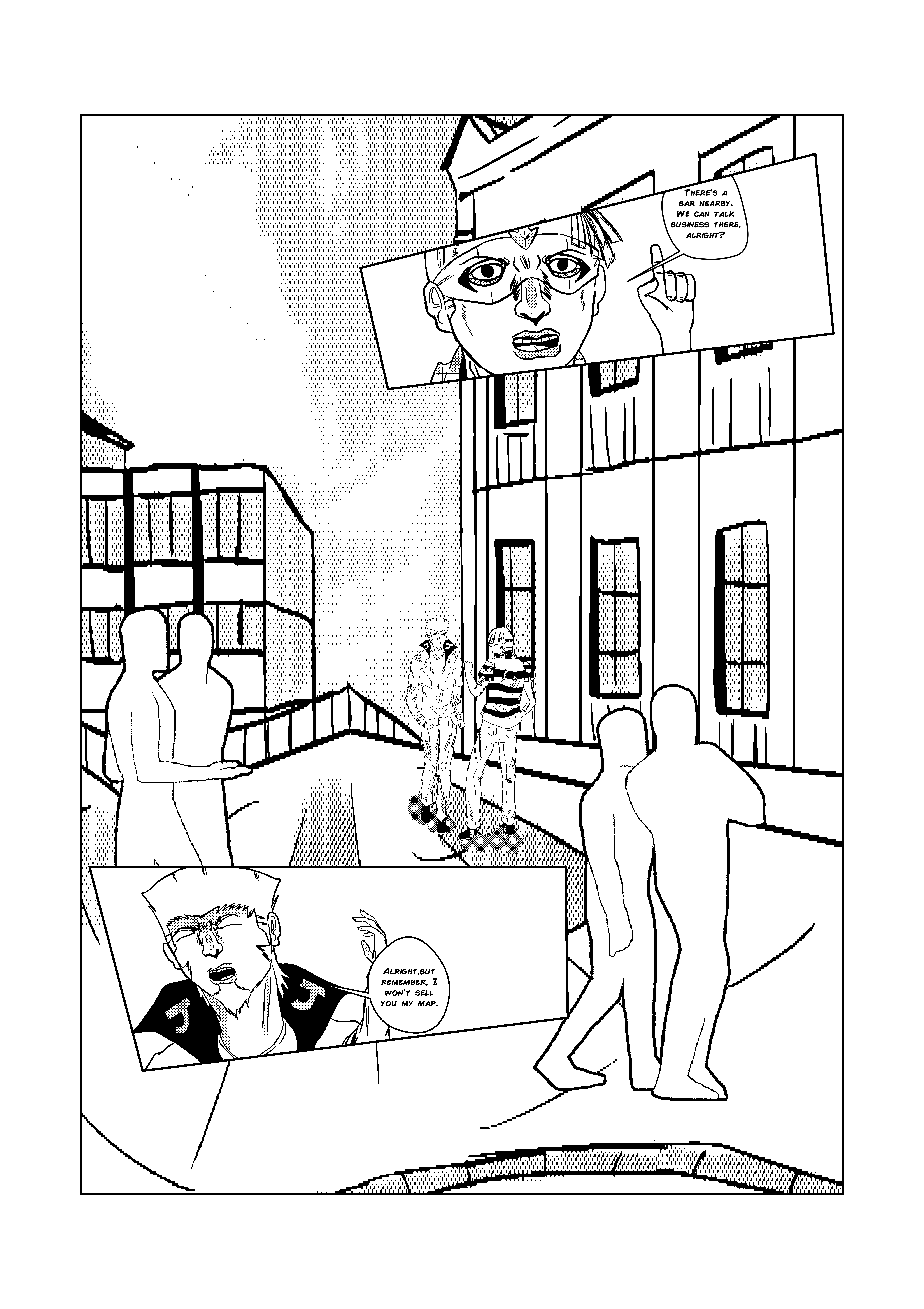JoJo's Bizarre Adventure - Pearly Eyes (Doujinshi) Challenge From the Treasure Hunter 第3页