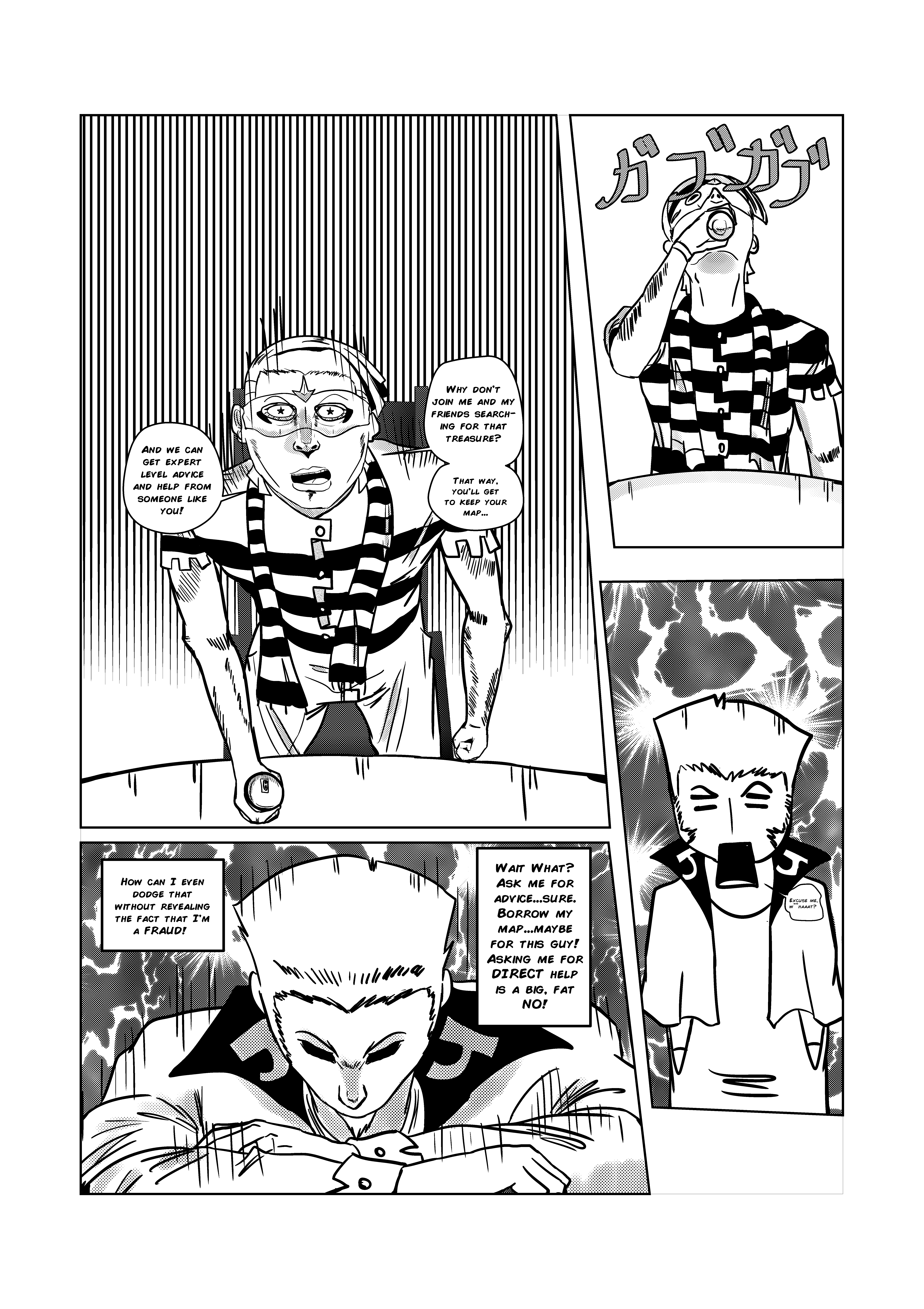 JoJo's Bizarre Adventure - Pearly Eyes (Doujinshi) Challenge From the Treasure Hunter 第6页