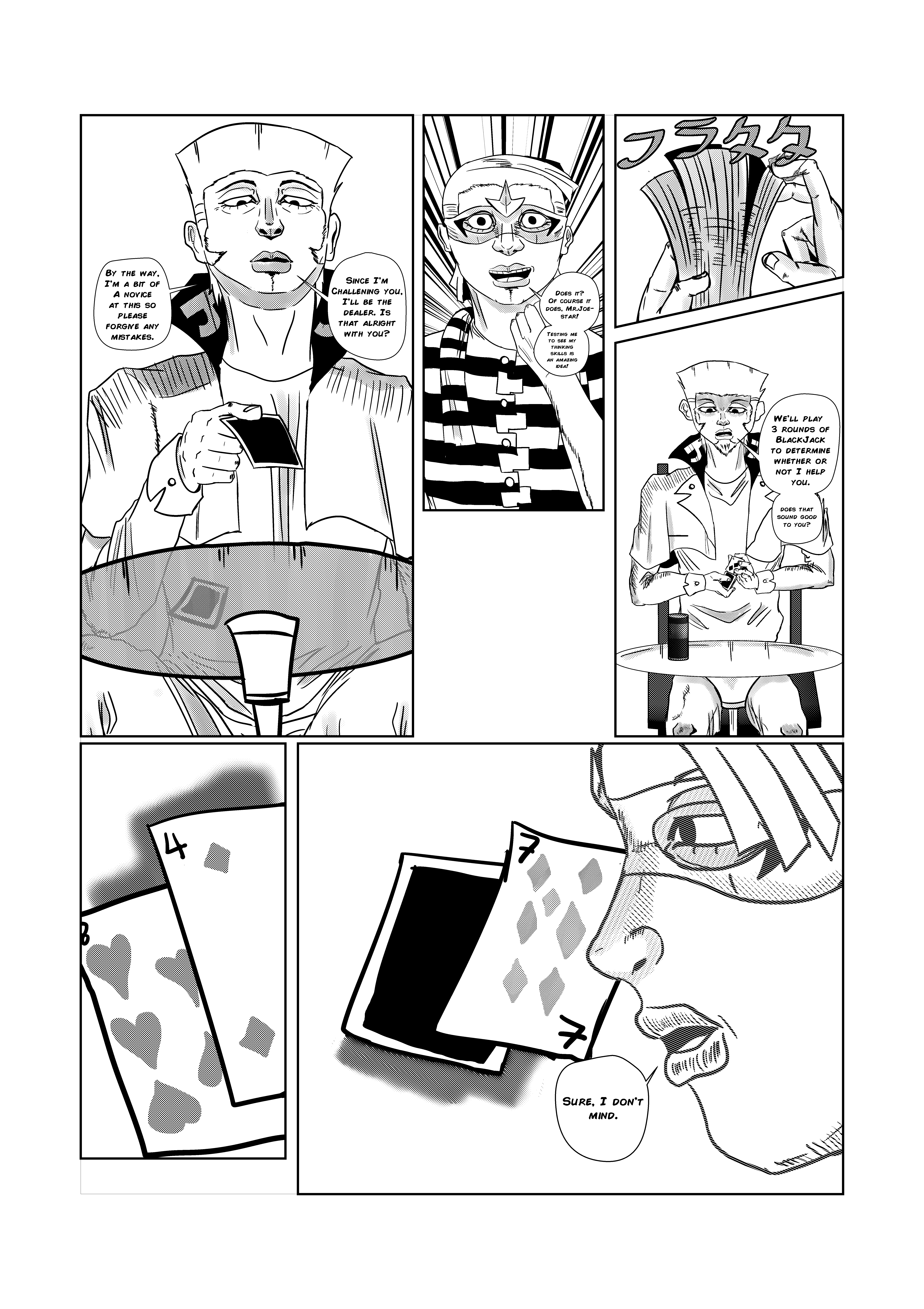 JoJo's Bizarre Adventure - Pearly Eyes (Doujinshi) Challenge From the Treasure Hunter 第8页
