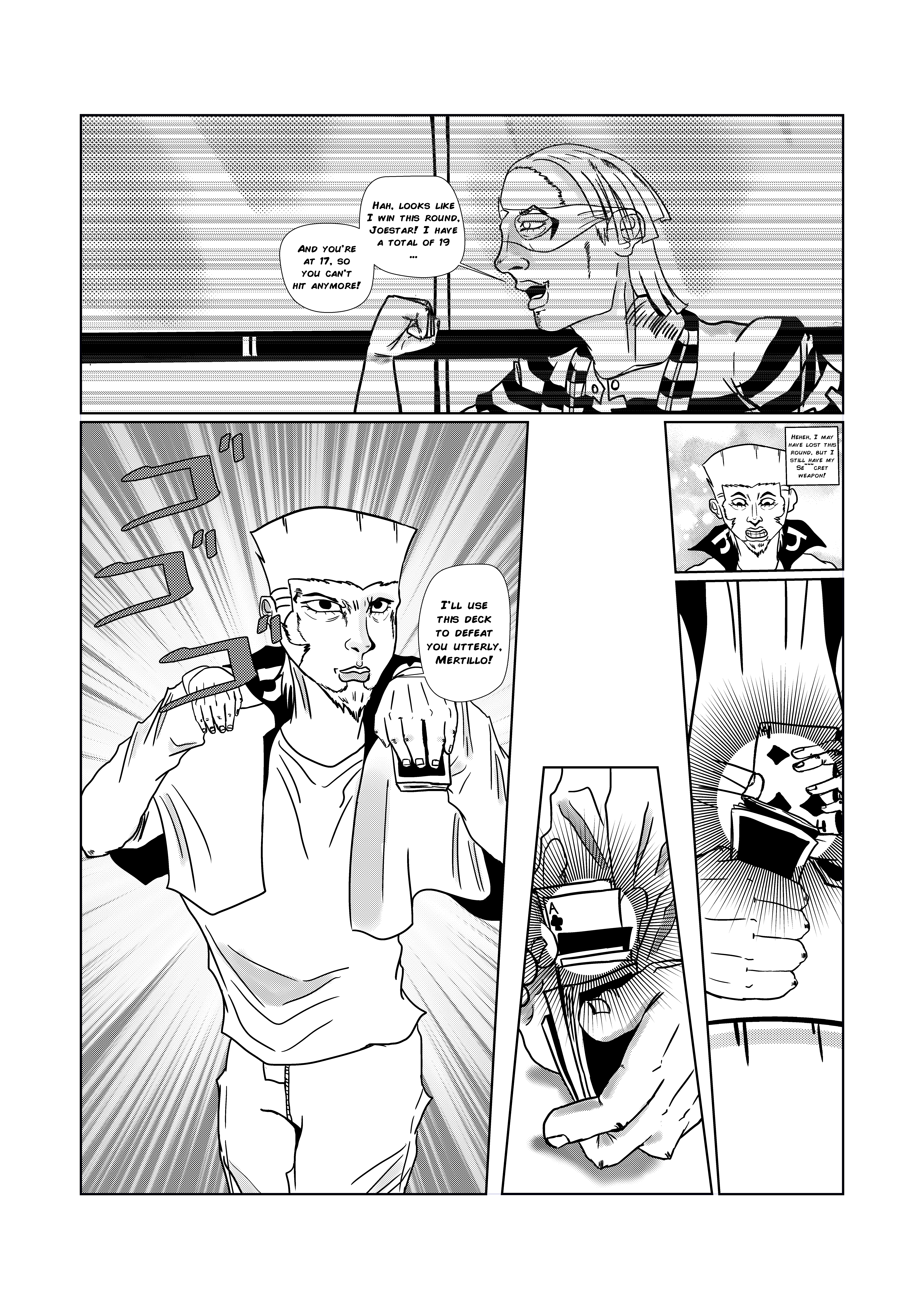 JoJo's Bizarre Adventure - Pearly Eyes (Doujinshi) Challenge From the Treasure Hunter 第10页