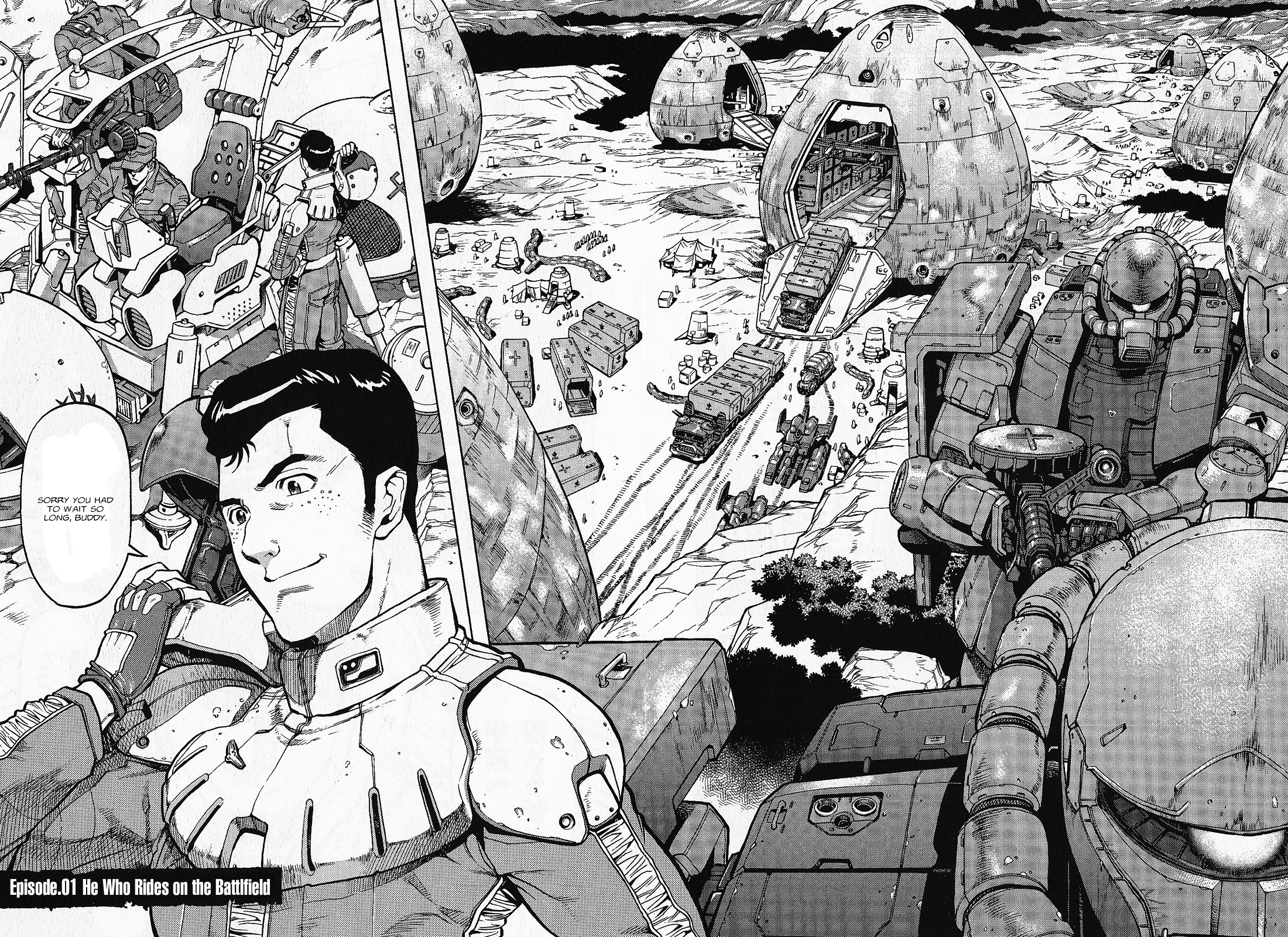 Mobile Suit Gundam U.C. HARD GRAPH: IRON MUSTANG He Who Rides on the Battlefield 第8页