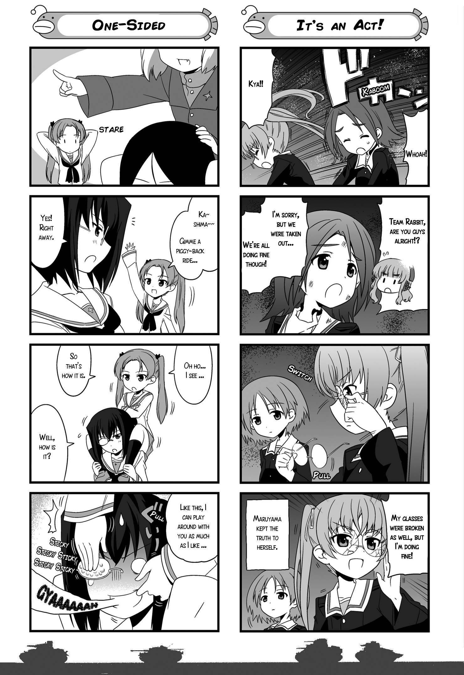 GIRLS und PANZER - Motto Love Love Sakusen desu! Omake 1 - It's the Web Version! 第4页