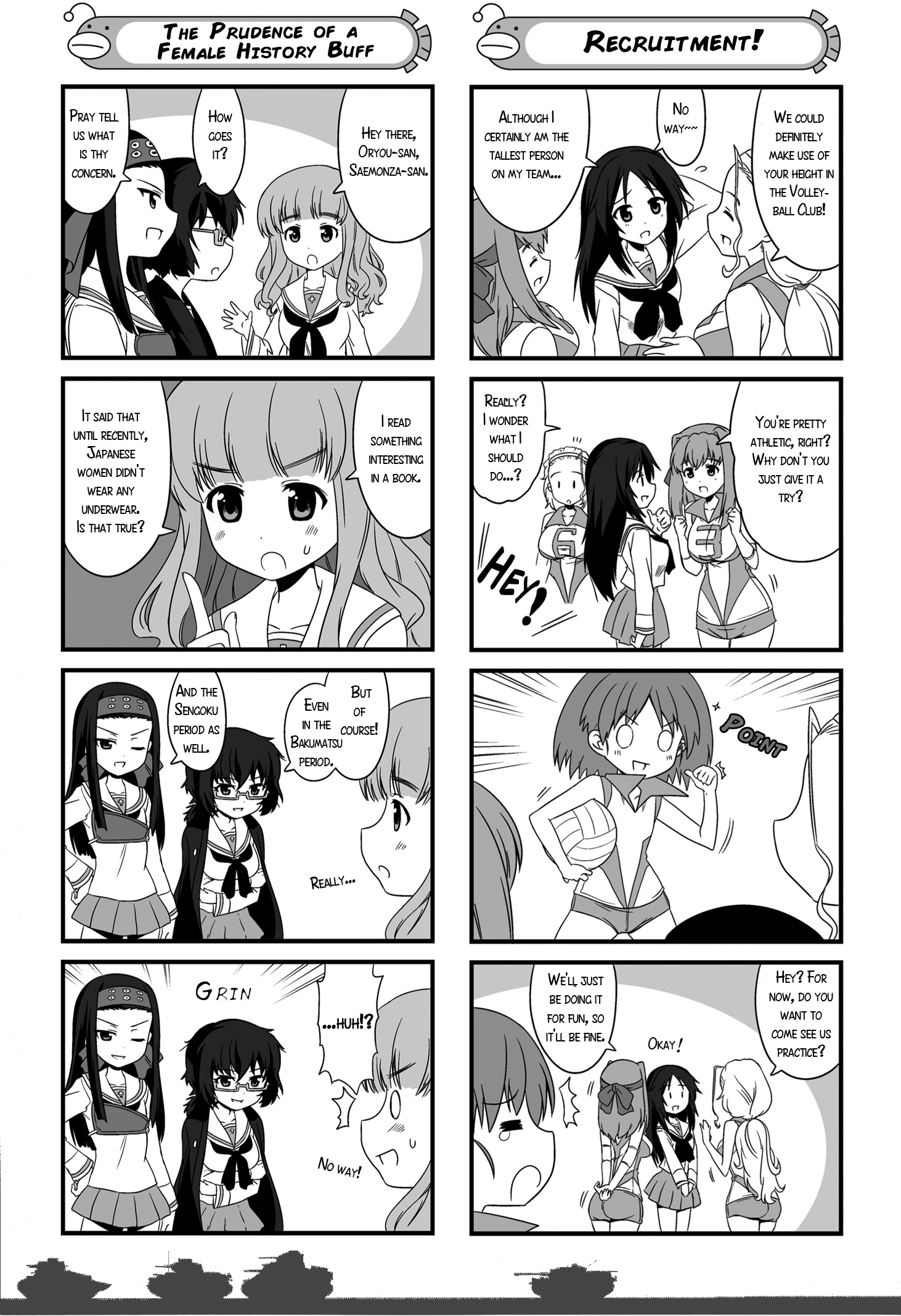 GIRLS und PANZER - Motto Love Love Sakusen desu! Omake 1 - It's the Web Version! 第5页
