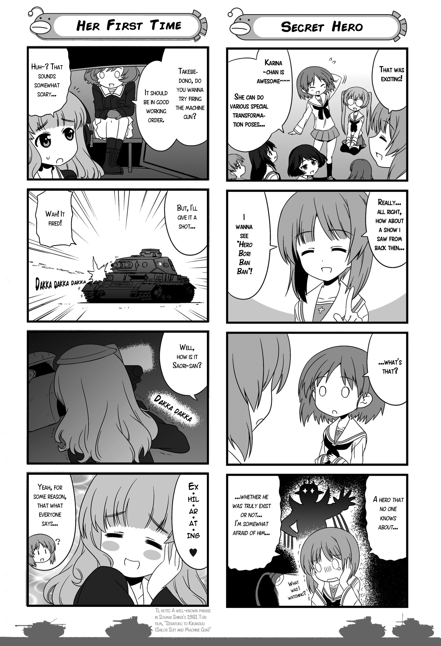 GIRLS und PANZER - Motto Love Love Sakusen desu! Omake 1 - It's the Web Version! 第6页